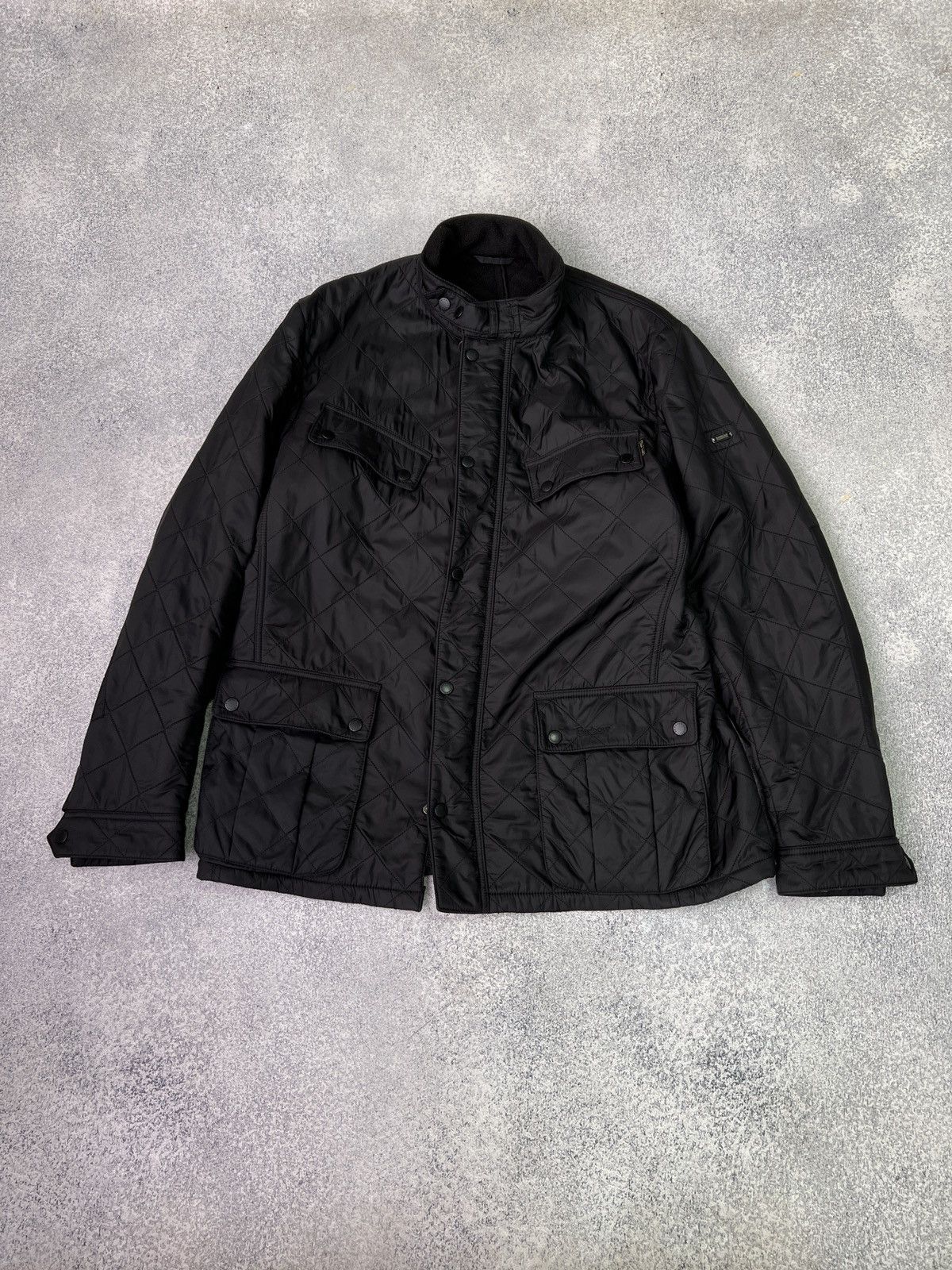 Barbour × Vintage Vintage Barbour International Quilted Jacket Size US XL / EU 56 / 4 - 3 Thumbnail