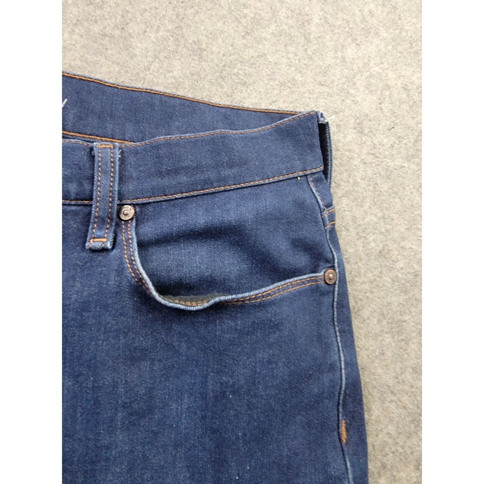 Mott & Bow Mott & Bow Jeans Mens 31x30 Blue Straight Leg Stretch Denim 5-Pocket Inseam 28in Pre-Owned Size US 31 - 3 Thumbnail