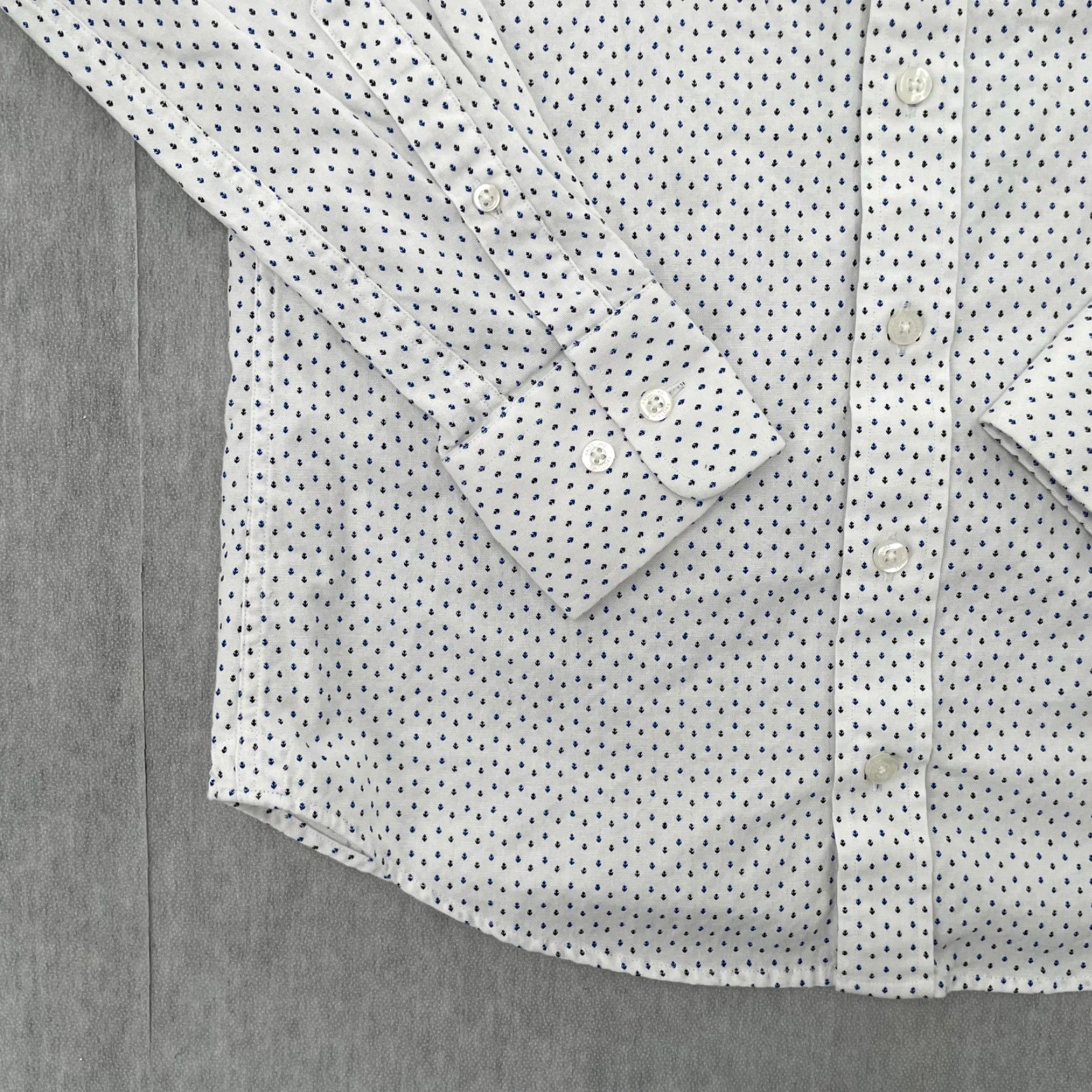Vintage VINTAGE Twillory Shirt Men Small Long Sleeve Button Down Cotton White Business Casual Size US S / EU 44-46 / 1 - 4 Thumbnail