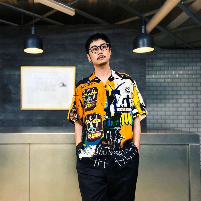 Wacko Maria WACKO MARIA Basquiat Short Sleeve Shirt 21ss Hawaiian Shir Size US M / EU 48-50 / 2 - 6 Thumbnail