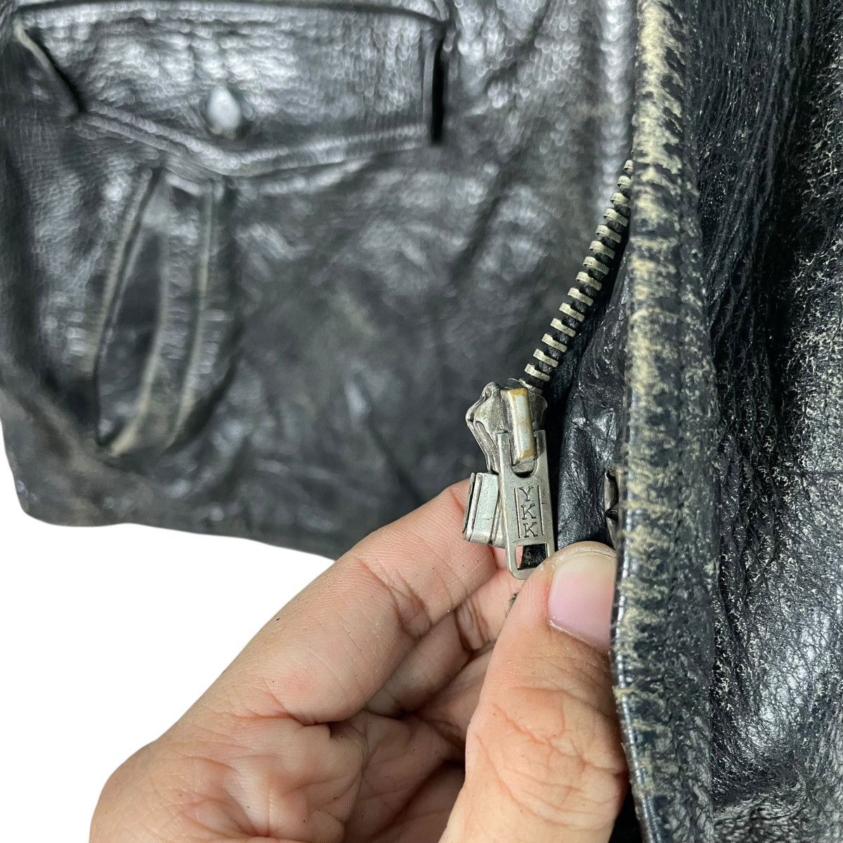 Japanese Brand Taiyo Tokyo Made Leather Jacket Size US S / EU 44-46 / 1 - 16 Thumbnail