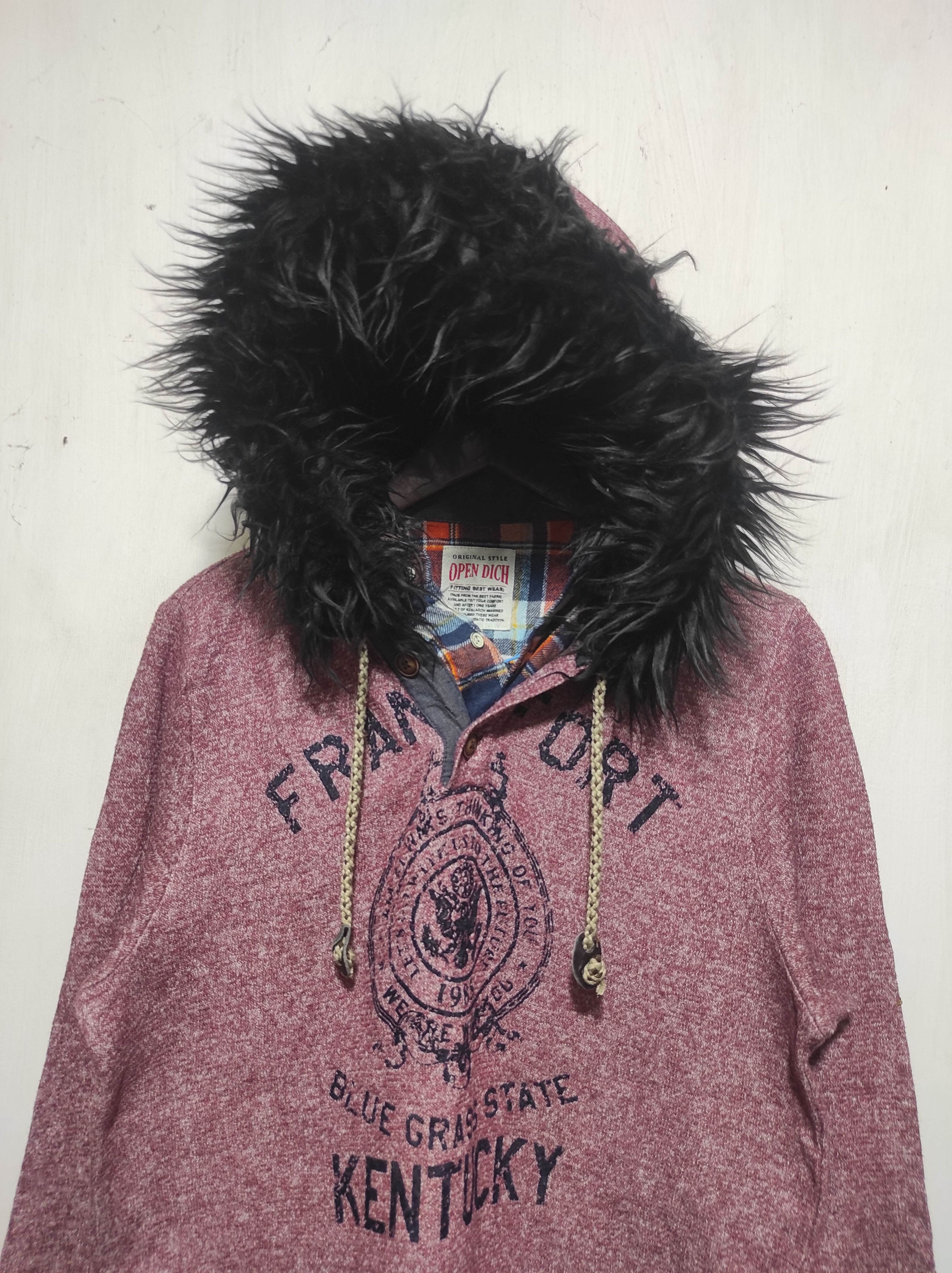 Hysteric Glamour Open Dich Button Fur Hoodie IfSixWasNine LGB style Size US M / EU 48-50 / 2 - 4 Thumbnail