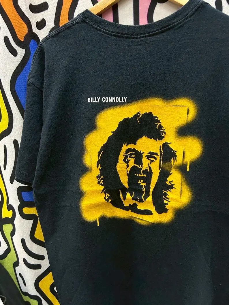 Vintage Vintage 2000s Billy Connolly tshirt size L Size US L / EU 52-54 / 3 - 1 Thumbnail