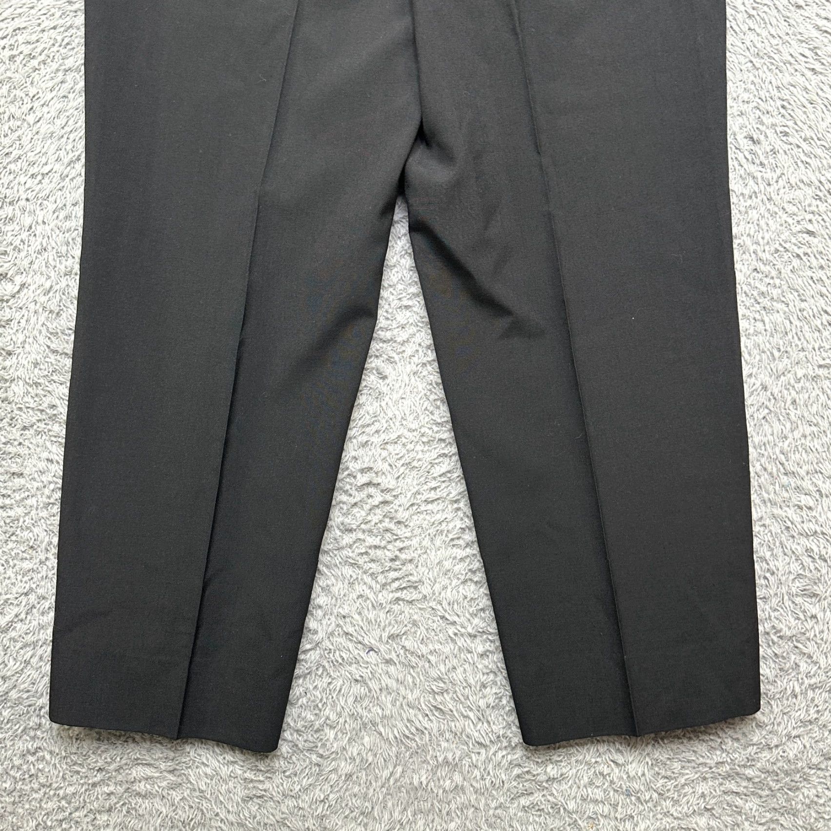 Vintage VINTAGE USAF Trousers 32x29 Black Wool Dress Military 60s True Vintage Talon Zip Navy? Size US 32 / EU 48 - 4 Thumbnail