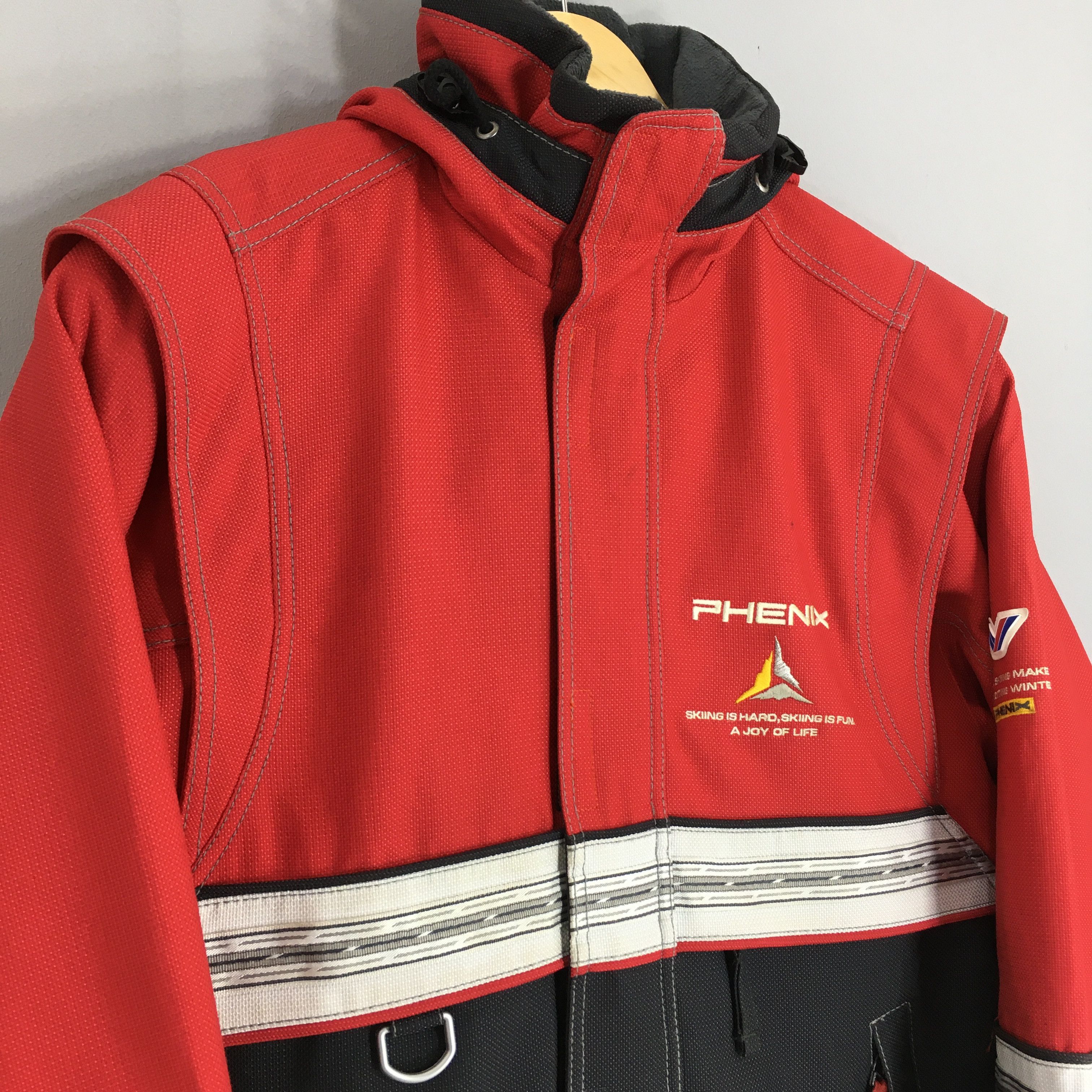 Japanese Brand × Sports Specialties Vintage Phenix Japan Winter Skiing Bomber Jacket Medium Size US M / EU 48-50 / 2 - 3 Thumbnail