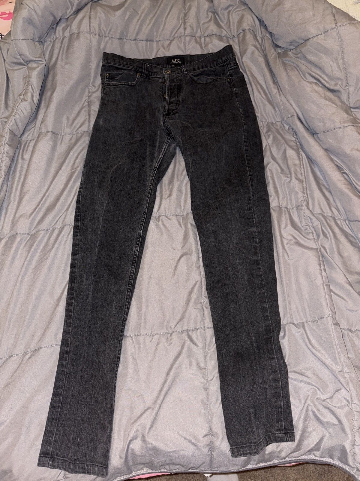 A.P.C. Black A.P.C jeans Size US 29 - 3 Thumbnail
