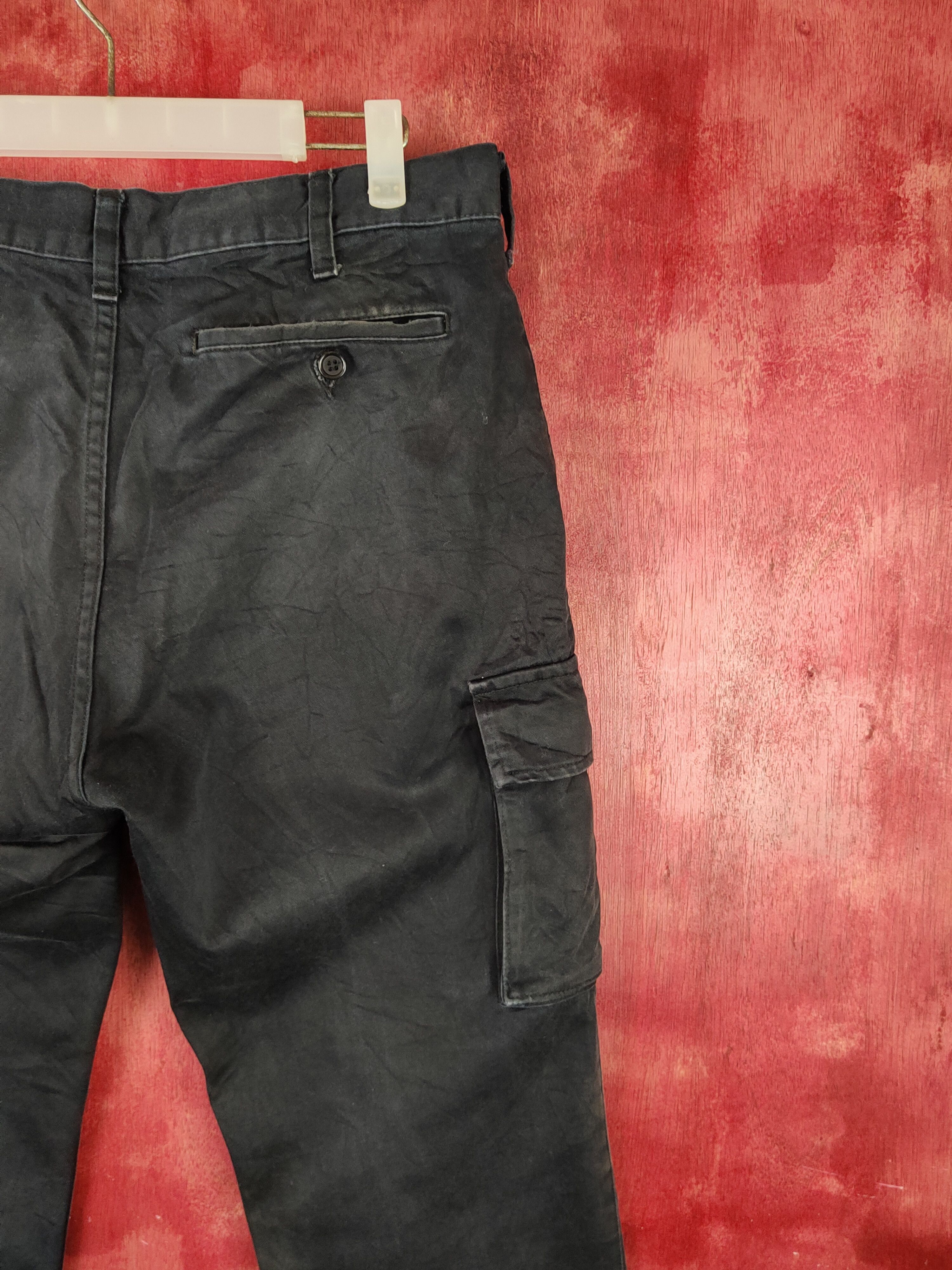 Beams Plus Beams Dark Blue Multipocket Tactical Cargo Pants #S1338 Size US 33 - 10 Thumbnail