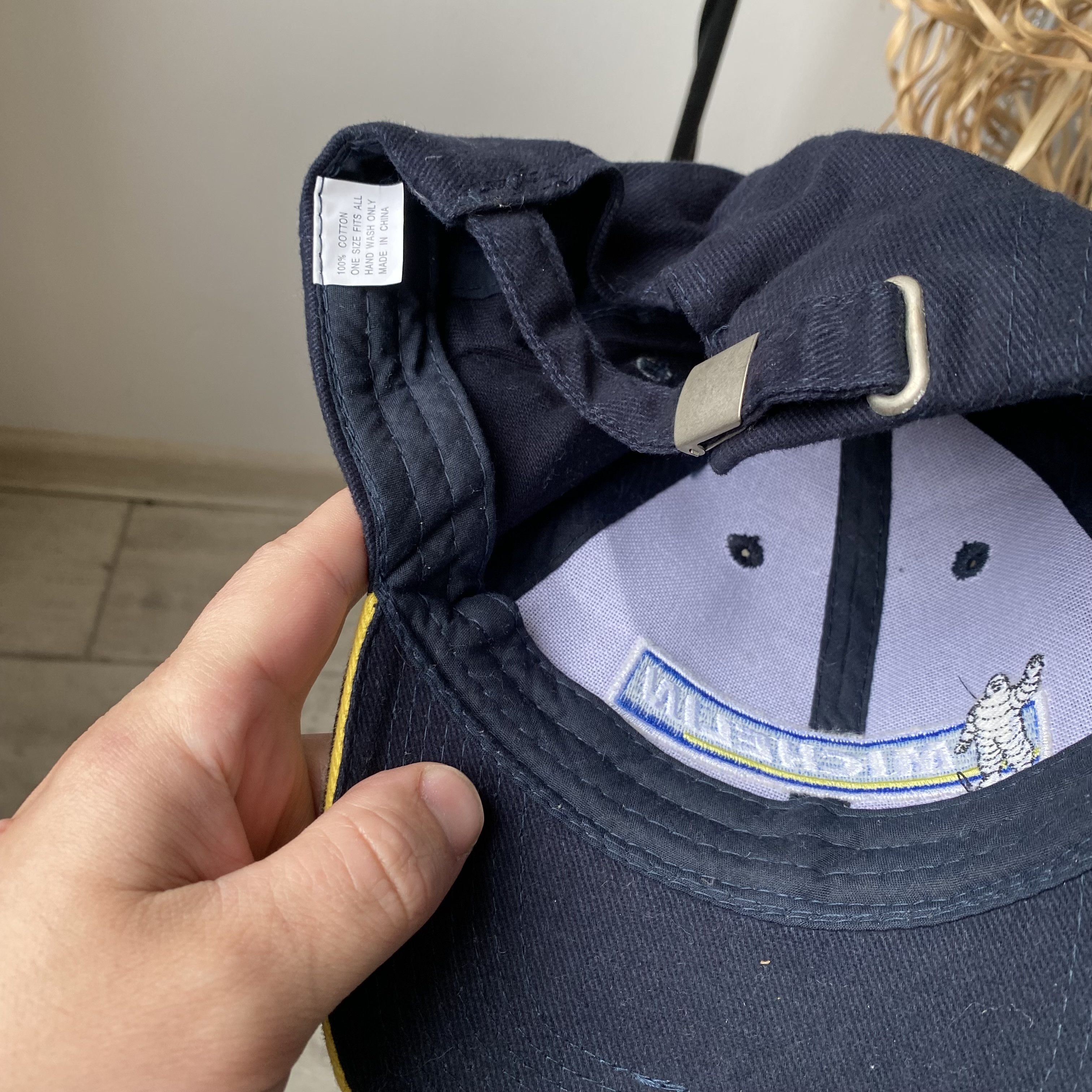 Ferrari 🏍️ Vintage F1 Racing Michelin Cap Dad Hat Ferrari Size ONE SIZE - 5 Thumbnail