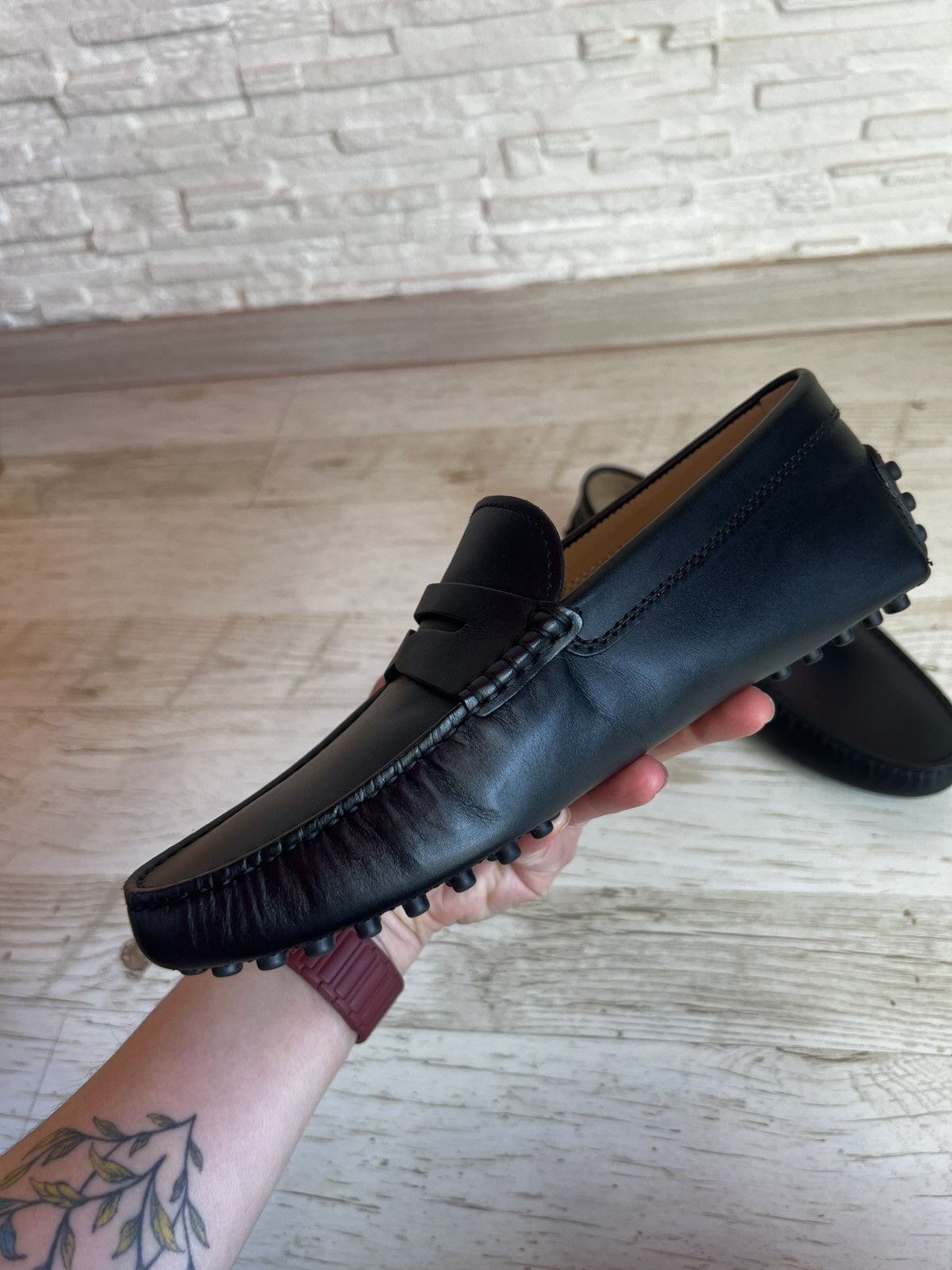 Tod's Tod’s Nuovo Gommino Loafers UK 5,5 Leather Shoes Moccasins Size US 5.5 / EU 38 - 9 Thumbnail
