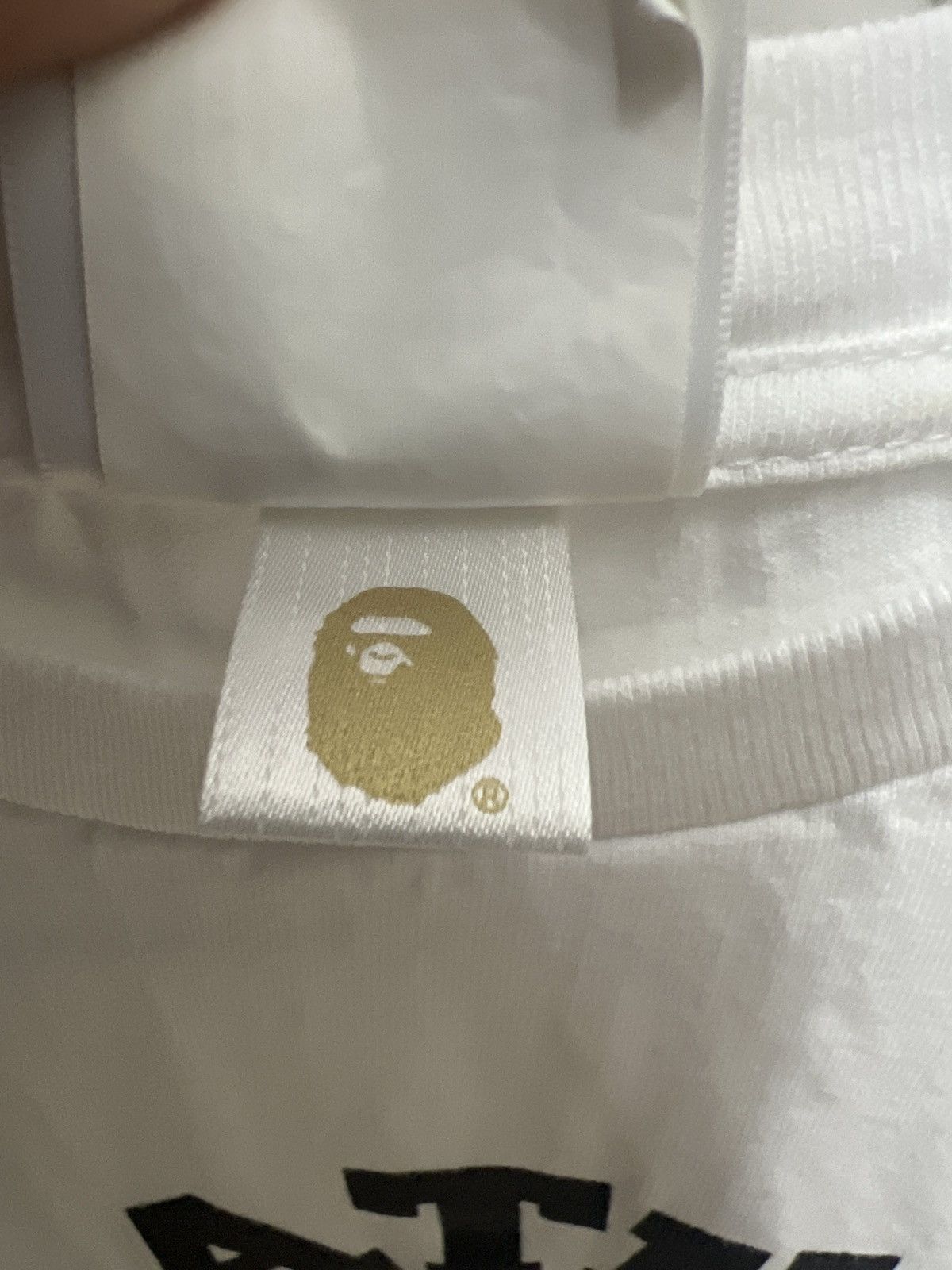 Bape Bape Graffiti Check College Tee Size US L / EU 52-54 / 3 - 8 Thumbnail