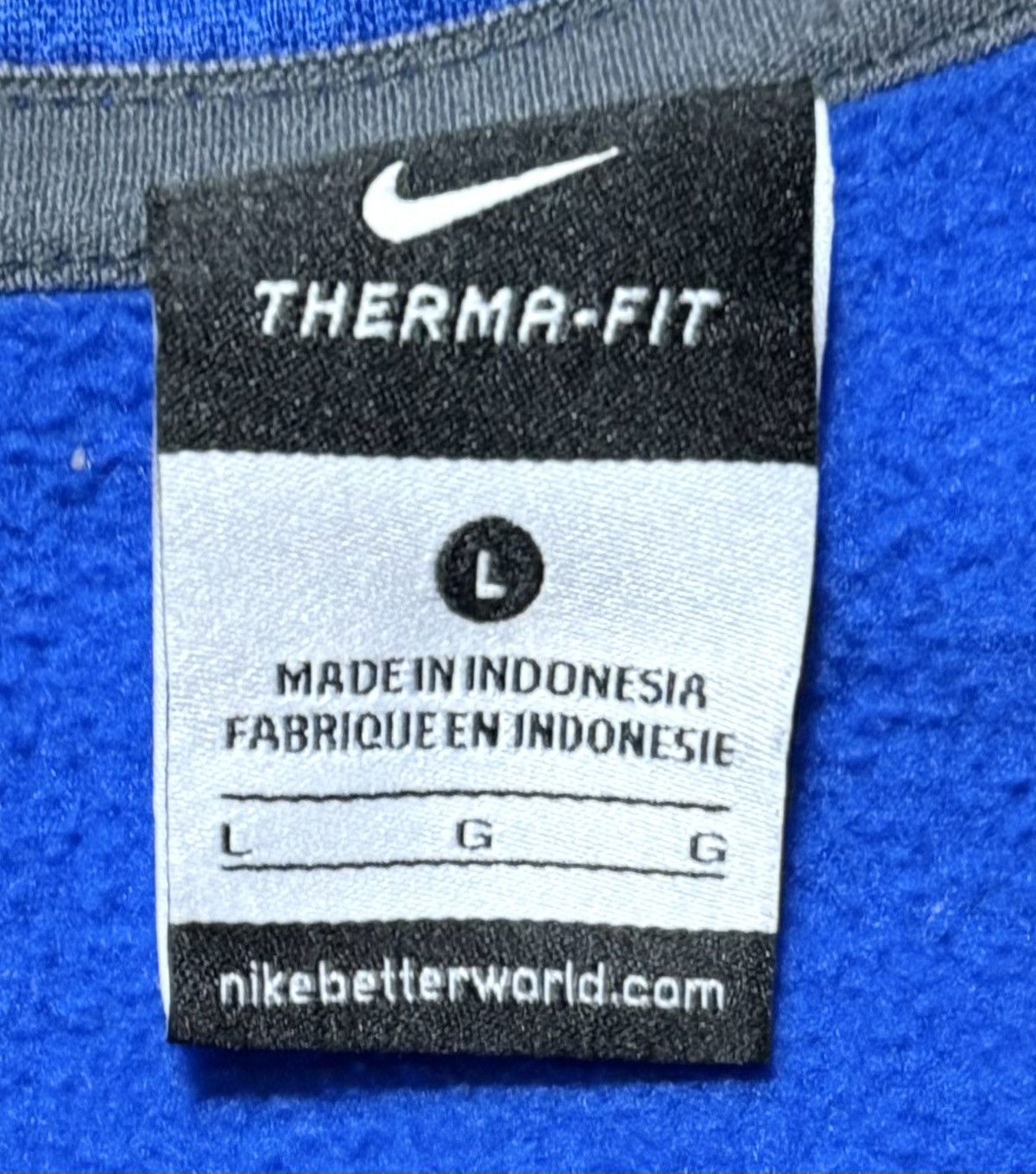 Nike Nike Therma-Fit Duke Blue Devils Sweatshirt sz L Size US L / EU 52-54 / 3 - 10 Thumbnail