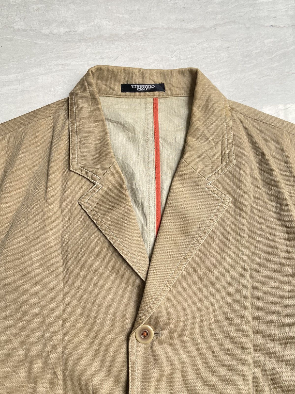 Japanese Brand × Tornado Mart TORNADO MART Brown Jacket Size US S / EU 44-46 / 1 - 9 Thumbnail
