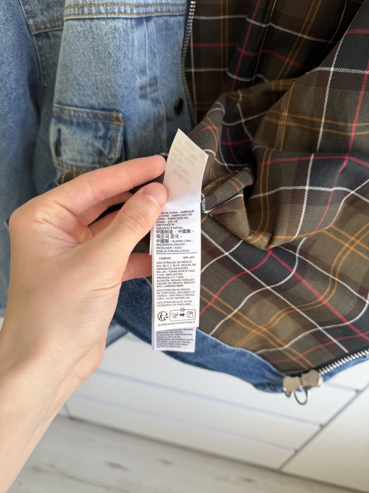 Barbour Barbour x Levi’s Denim Trucker Jacket Men’s Collar XL Size US XL / EU 56 / 4 - 11 Thumbnail