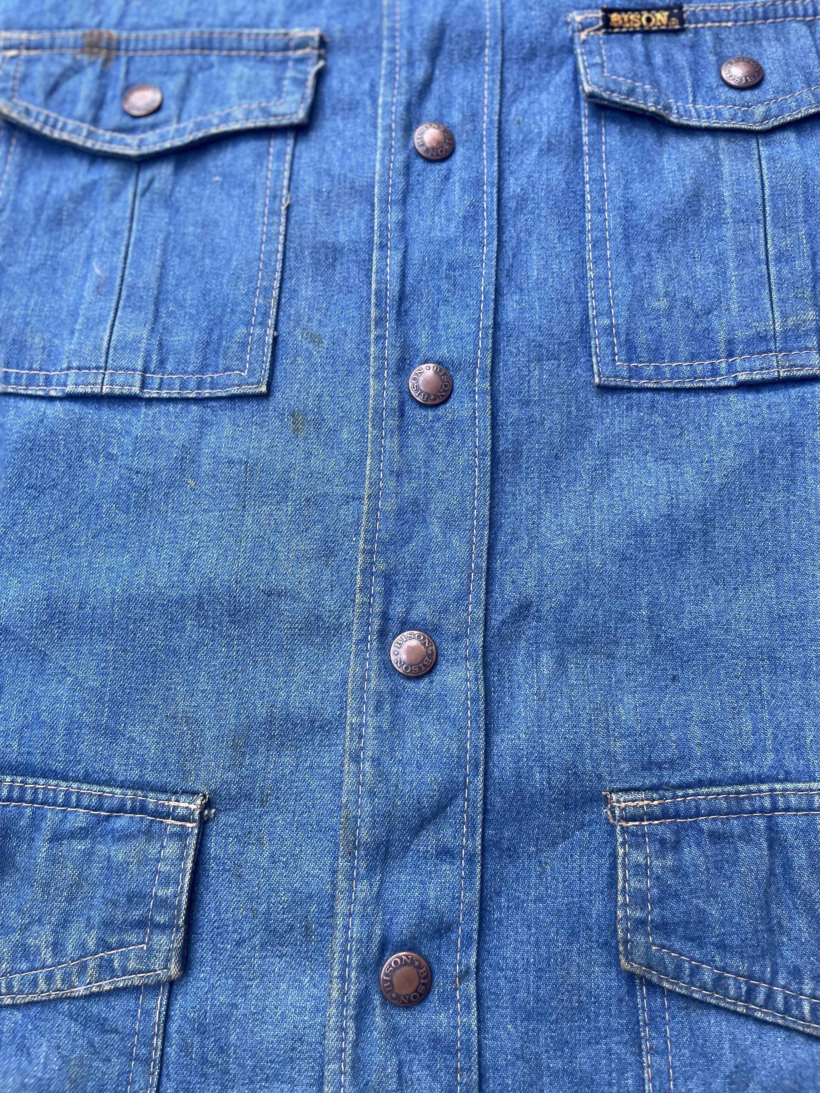 Japanese Brand Vintage Bison Bush Jacket Size US M / EU 48-50 / 2 - 12 Thumbnail