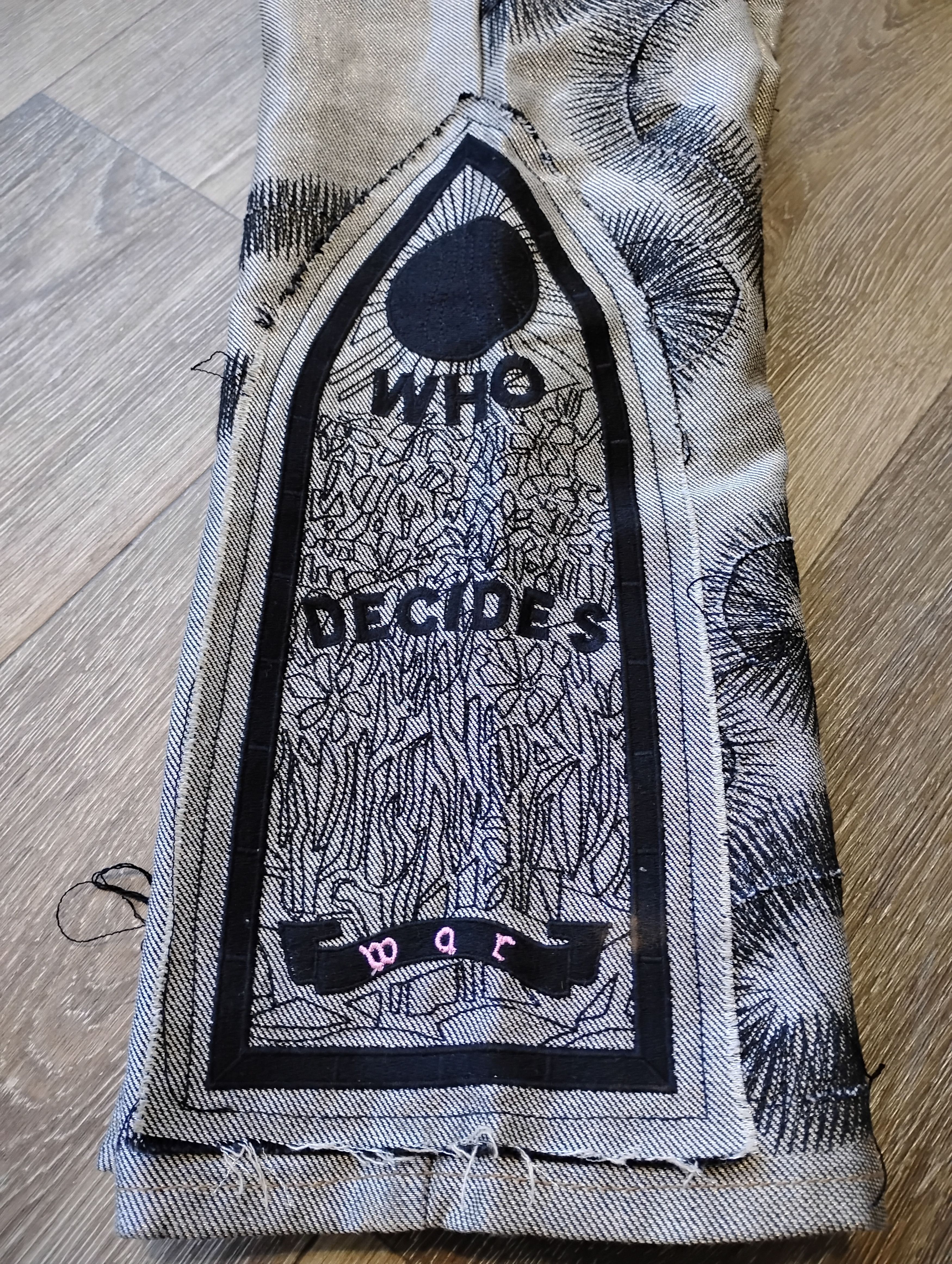 Who Decides War who decides war "Chrome Fusion" Denim Size US 34 / EU 50 - 4 Thumbnail