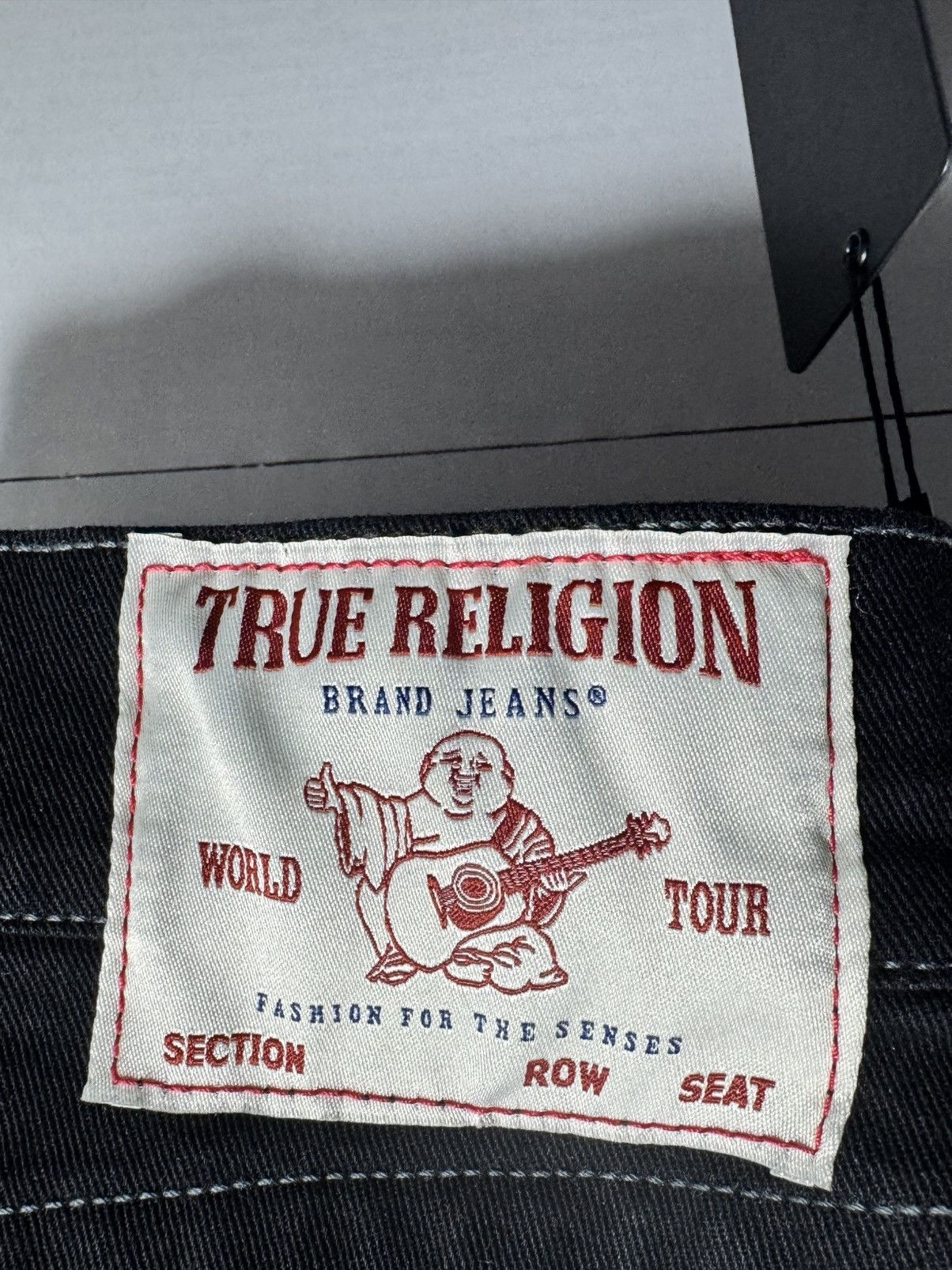 Nike True Religion Ricky Flap Jeans Black 34 x 32 NWT Size US 28 / EU 44 - 13 Thumbnail