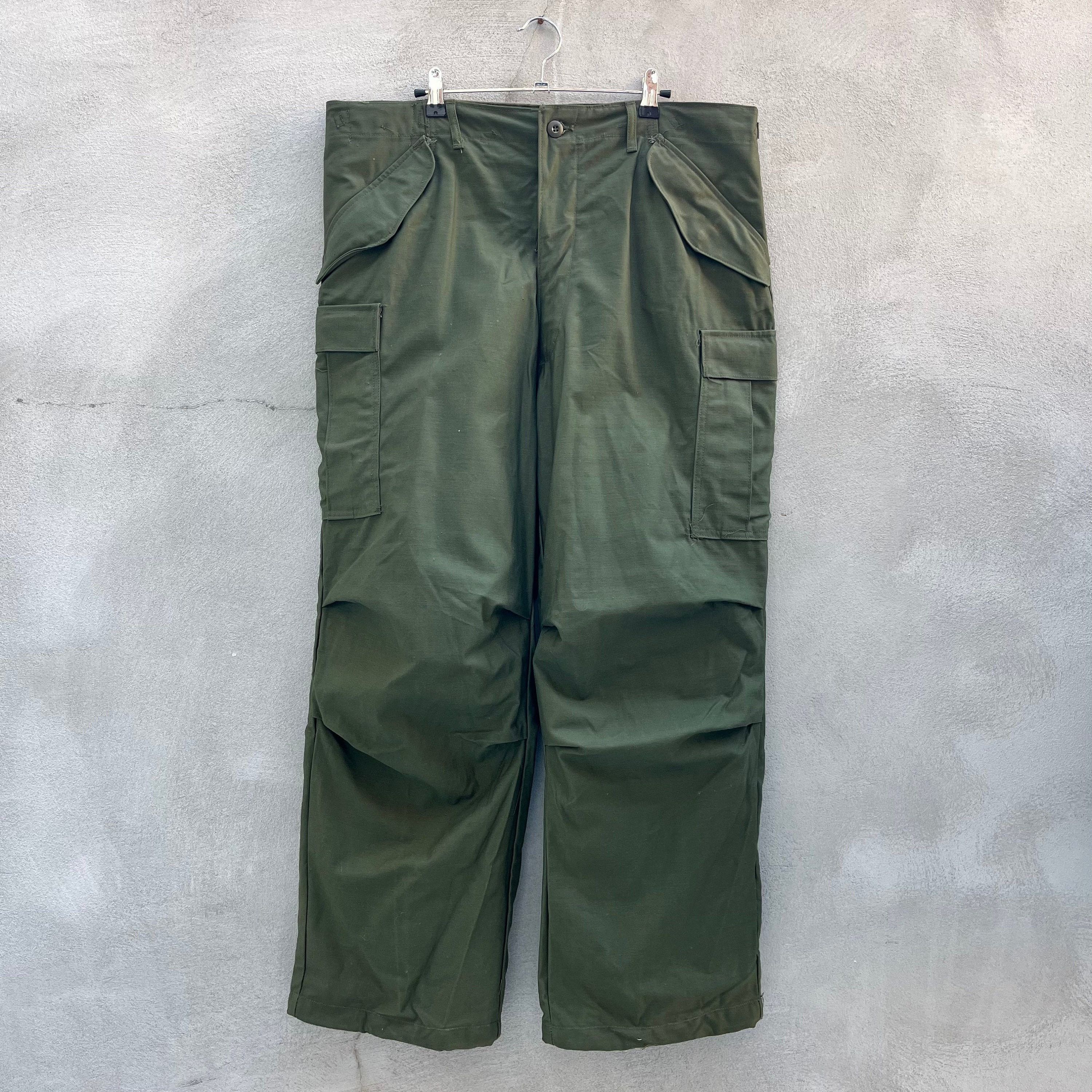 image of Made In USA x Military 78’ Military Issue Utility Og-107 Cargo Pants (Nos) in Olive Green (Size 38)