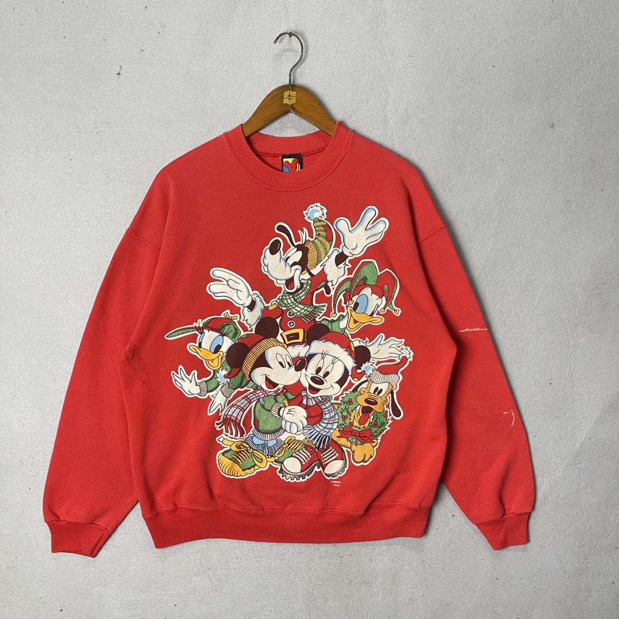 Disney Vintage Disney “Mickey Unlimited” Character Sweatshirt (90s) Size US L / EU 52-54 / 3 - 1 Thumbnail