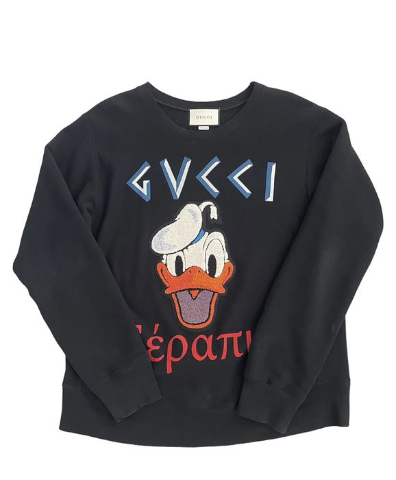 Gucci duck sale sweater