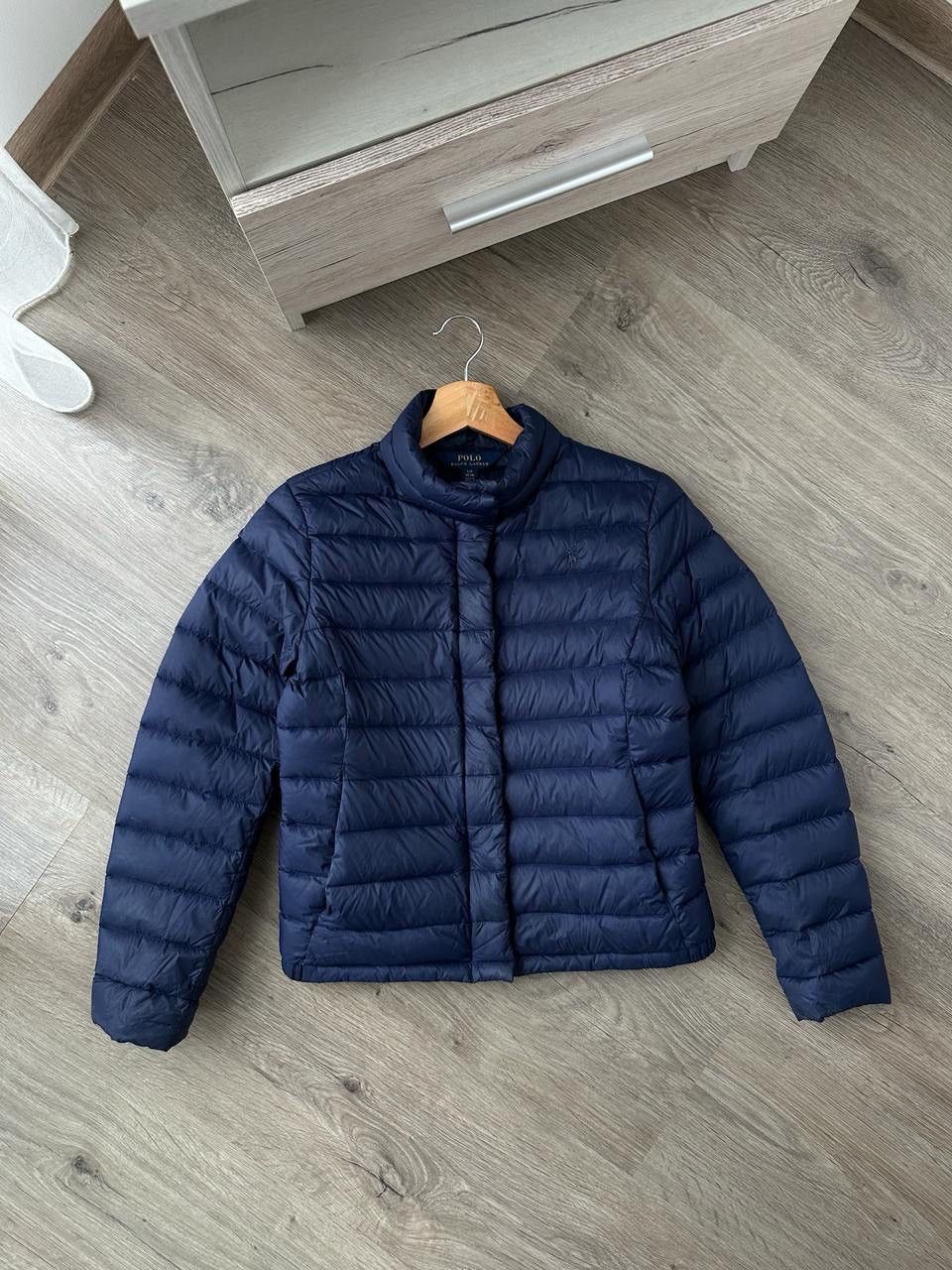 Polo Ralph Lauren × Vintage Vintage Polo Ralph Lauren Navy Micro Puffers Jacket Size US XXS / EU 40 - 1 Thumbnail