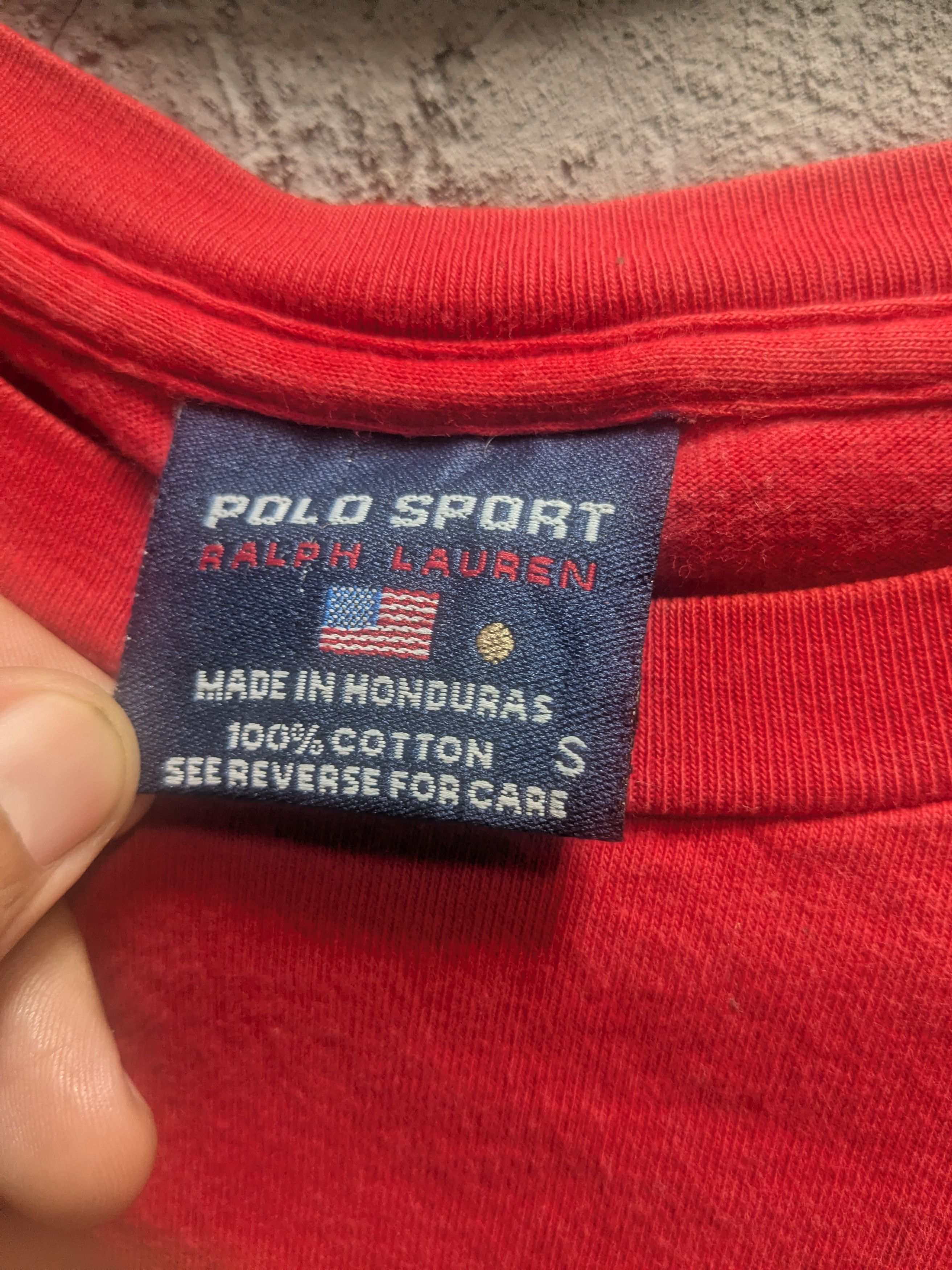 Polo Ralph Lauren polo sport Ralph Lauren vintage authentic 90's tshirt Size US S / EU 44-46 / 1 - 3 Thumbnail