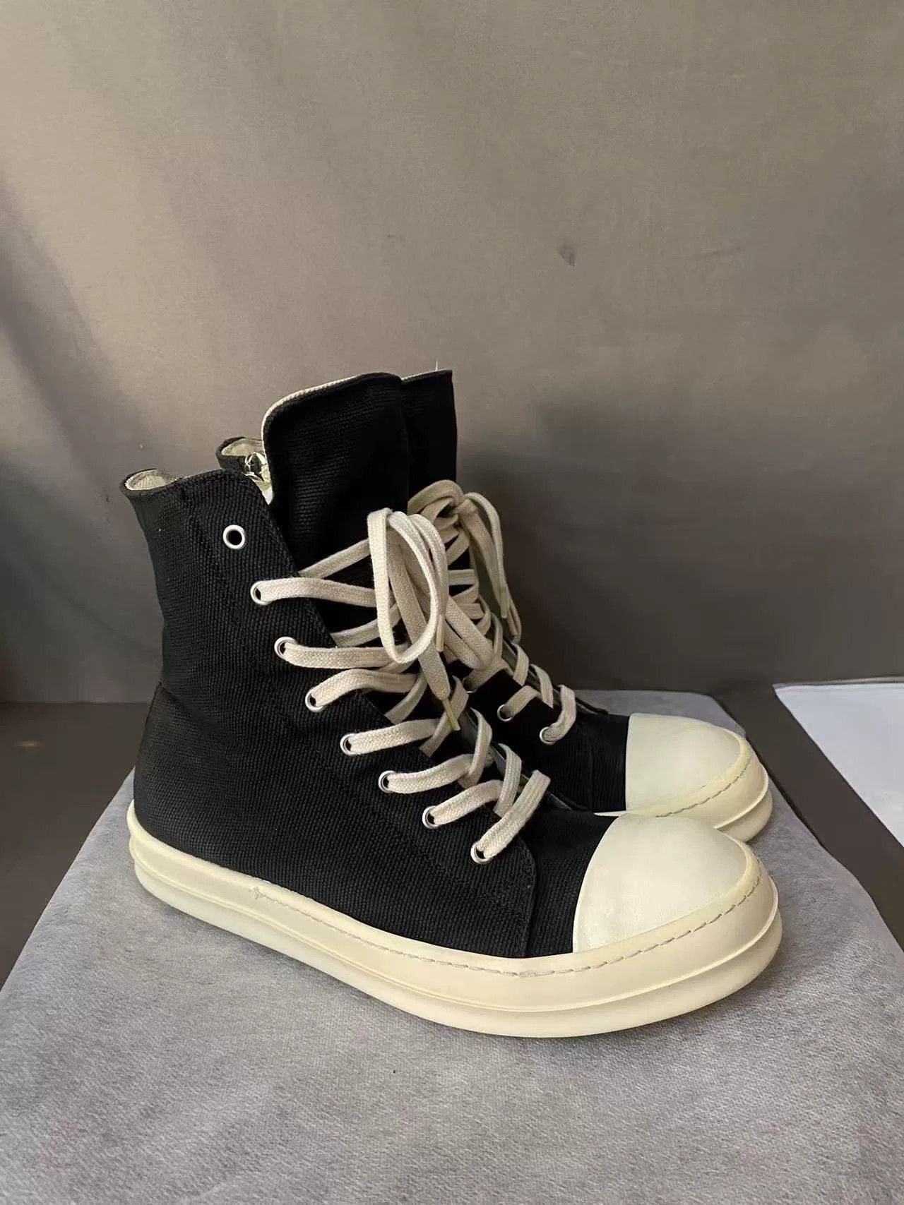 Rick Owens Rick Owens Converse Collaboration Sneakers Size US 8.5 / EU 41-42 - 1 Thumbnail