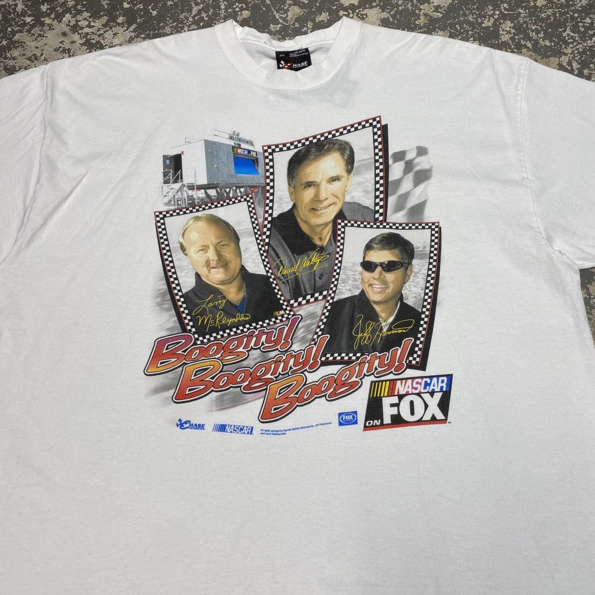 NASCAR Vintage Nascar Racing Boogity 90s Tshirt Size US XXL / EU 58 / 5 - 7 Thumbnail