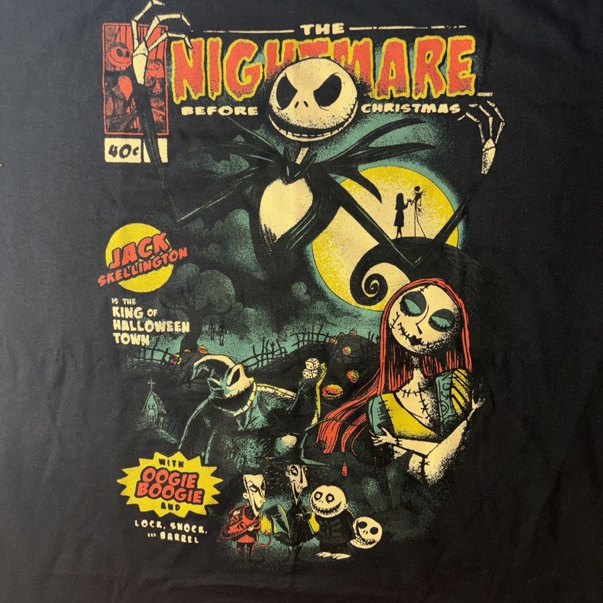 Other The Nightmare Before Christmas Graphic Tee Size XL NWT Size US XL / EU 56 / 4 - 3 Thumbnail