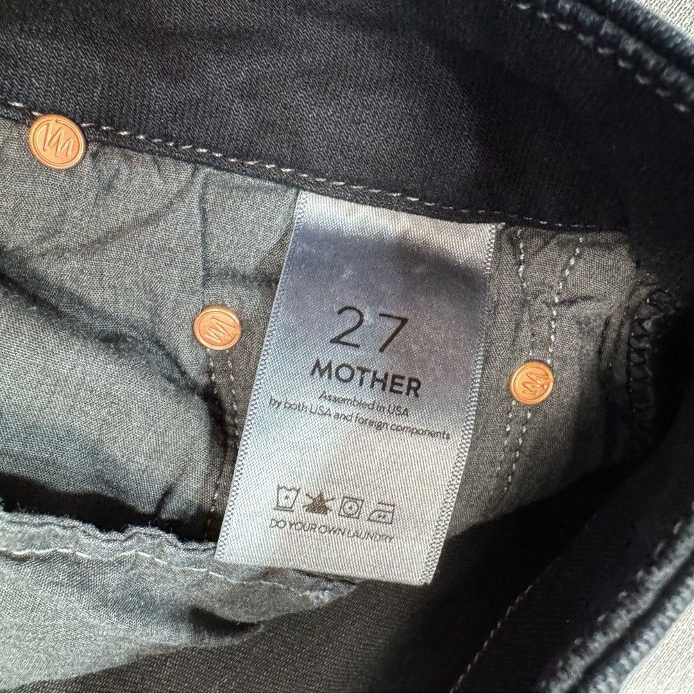 MOTHER MOTHER The Looker Ankle Fray Coffee, Tea, Or Me? Jeans Size Size 27" / US 4 / IT 40 - 6 Thumbnail