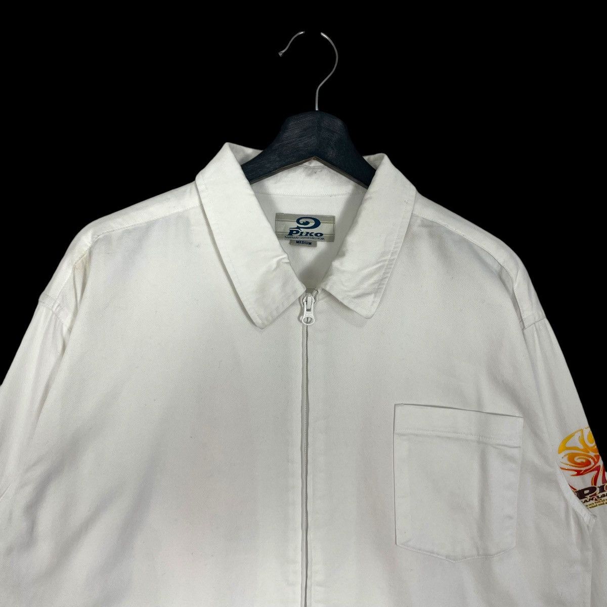 Sun Surf Vintage Piko Denim Jacket Back Big Logo Hawaiian Surf Style Size US M / EU 48-50 / 2 - 9 Thumbnail