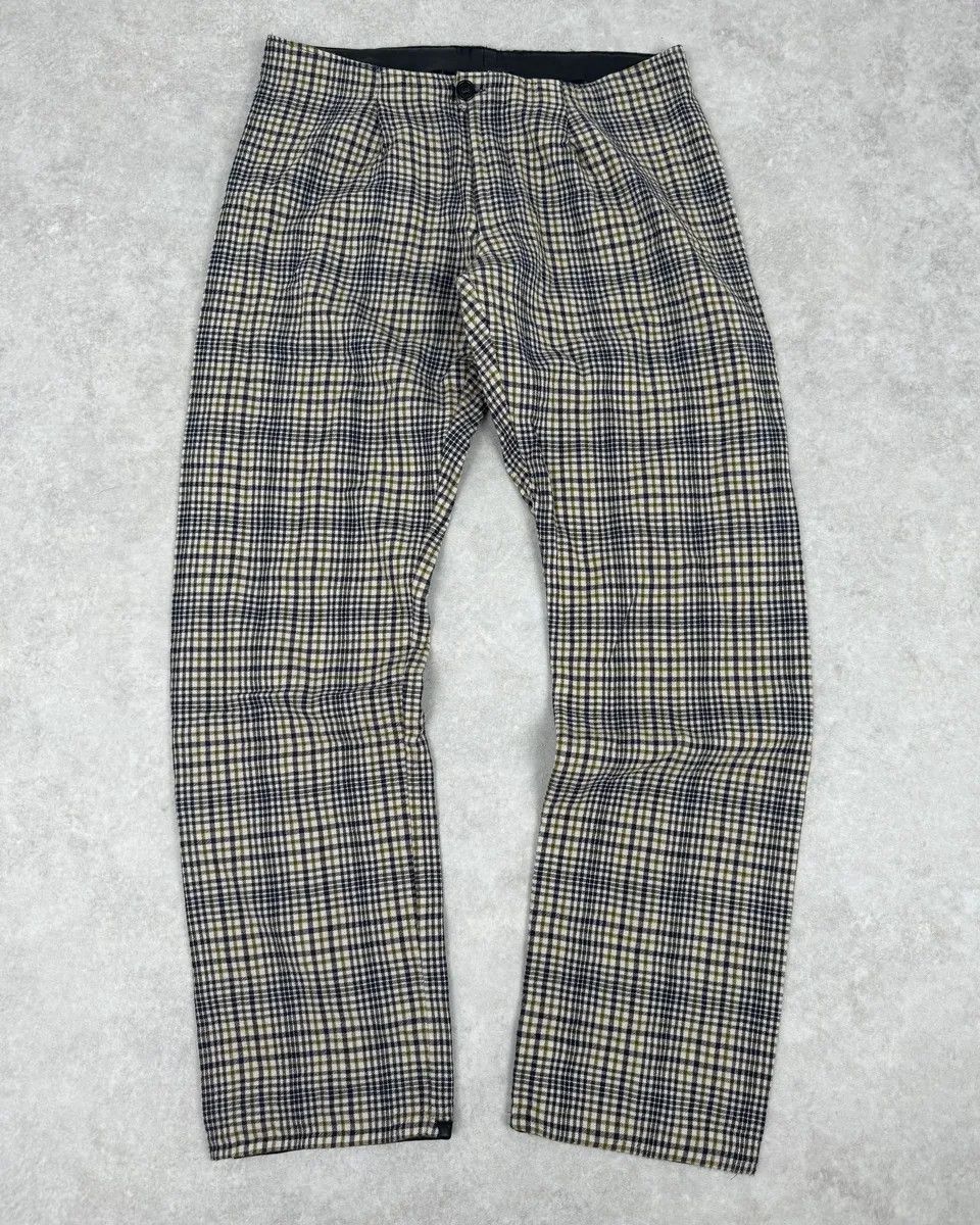 Jean Paul Gaultier 2000s Jean Paul Gaultier Beige Tartan Classy Pants Size US 30 / EU 46 - 1 Thumbnail