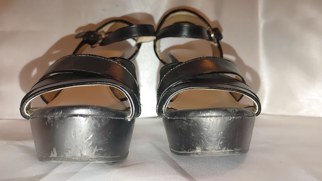 Coach Coach Nikki Leather Platform Sandals Size 8.5B Size US 8.5 / IT 38.5 - 5 Thumbnail