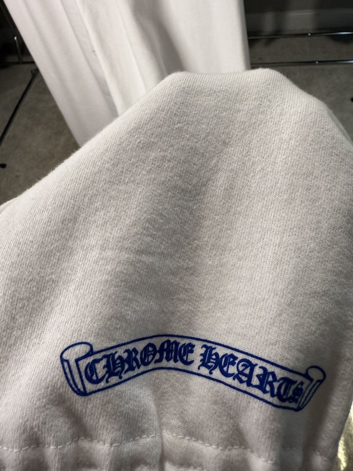 Chrome Hearts Chrome Hearts White/Blue Horseshoe Sweatpants Size US 36 / EU 52 - 4 Thumbnail