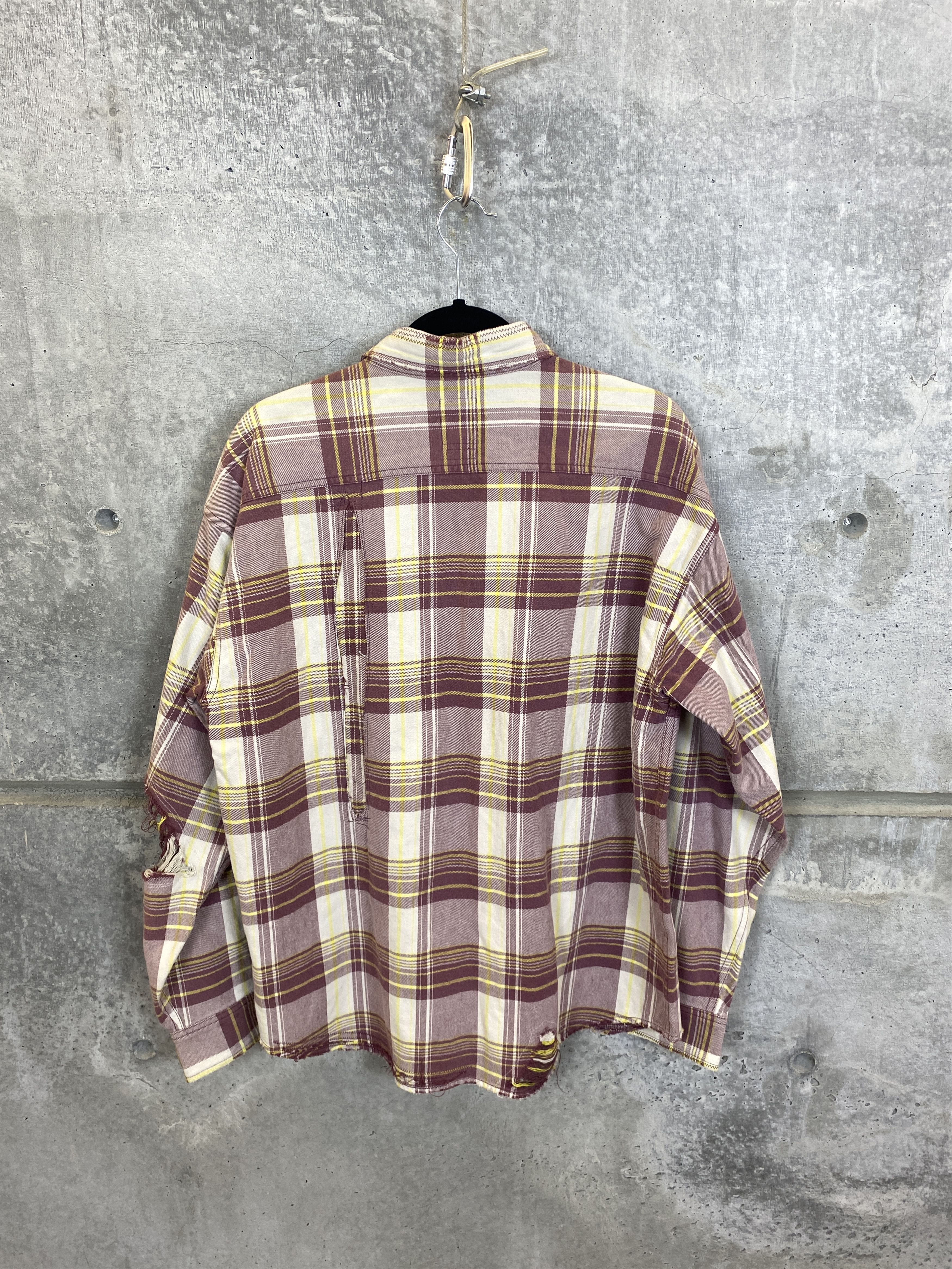Visvim $2180 NWT VISVIM CRASH LUMBER CHECK SHIRT SIZE 2 Size US M / EU 48-50 / 2 - 2 Thumbnail
