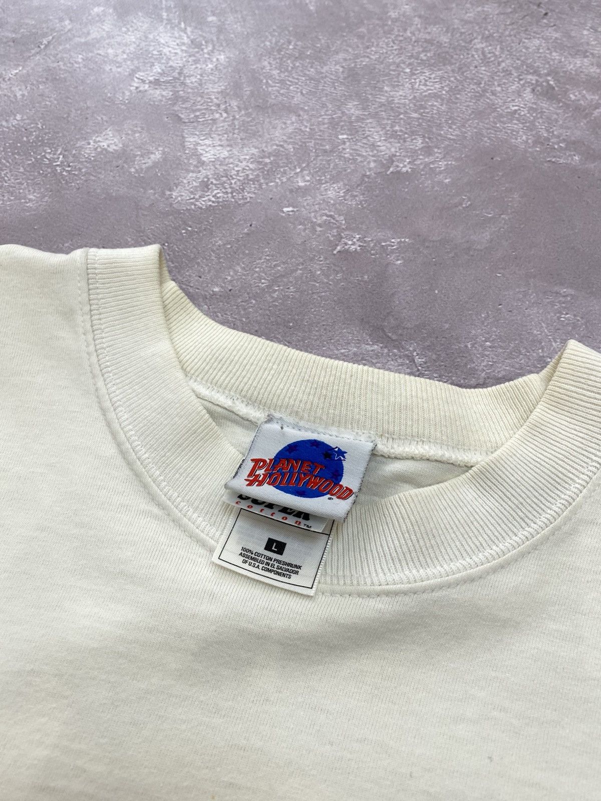 Planet Hollywood Vintage Planet Hollywood New York T-Shirt Size US L / EU 52-54 / 3 - 5 Thumbnail