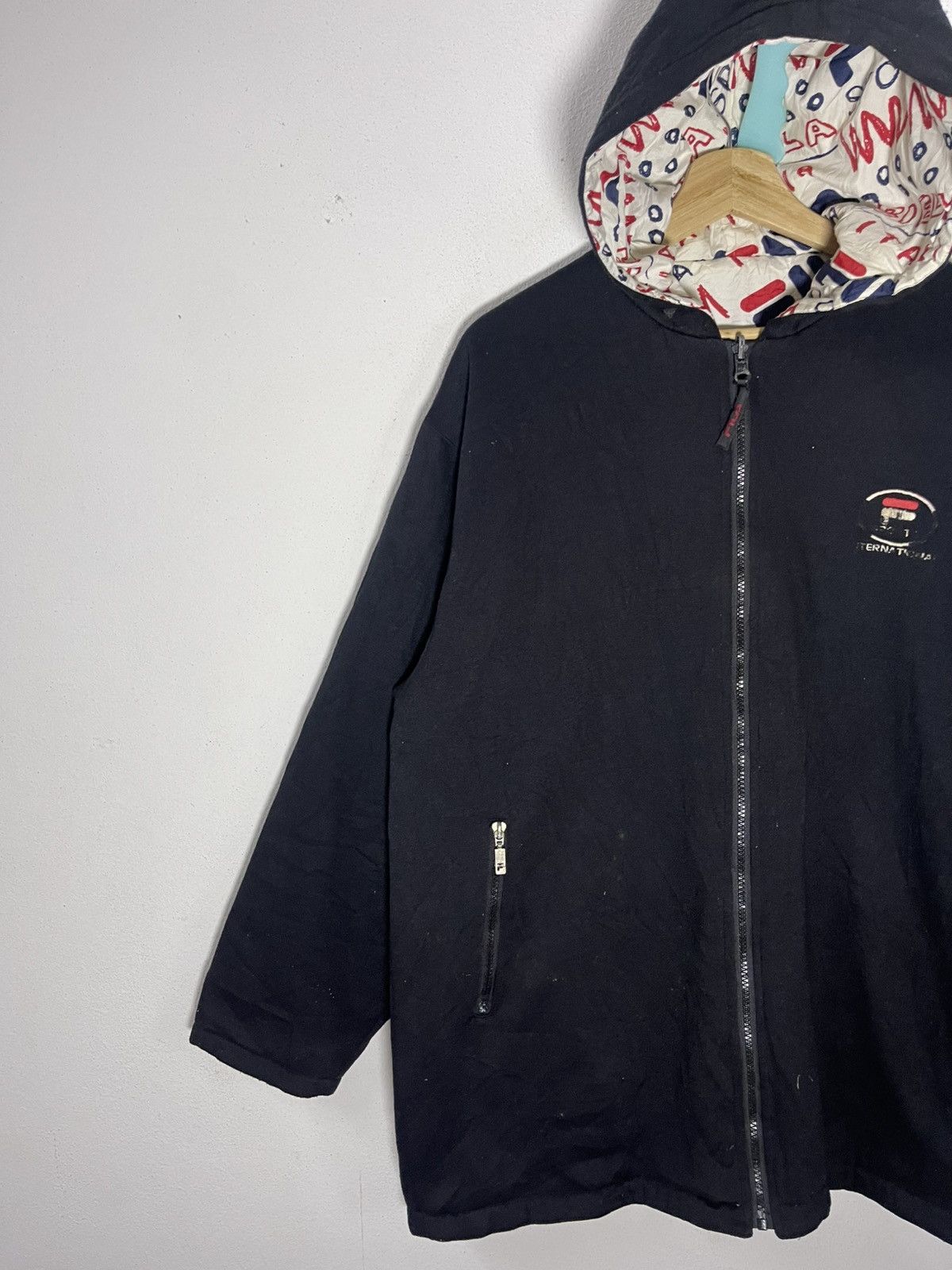 Fila Vintage FILA Reversible Hoodies Jacket Size US XL / EU 56 / 4 - 9 Thumbnail