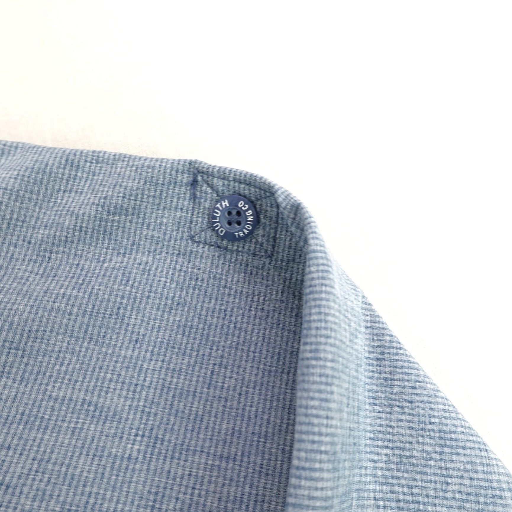 Duluth Trading Company Duluth Shirt Mens Medium Blue Button Up Performance Fishing Vented Nylon Flex Size US M / EU 48-50 / 2 - 4 Thumbnail