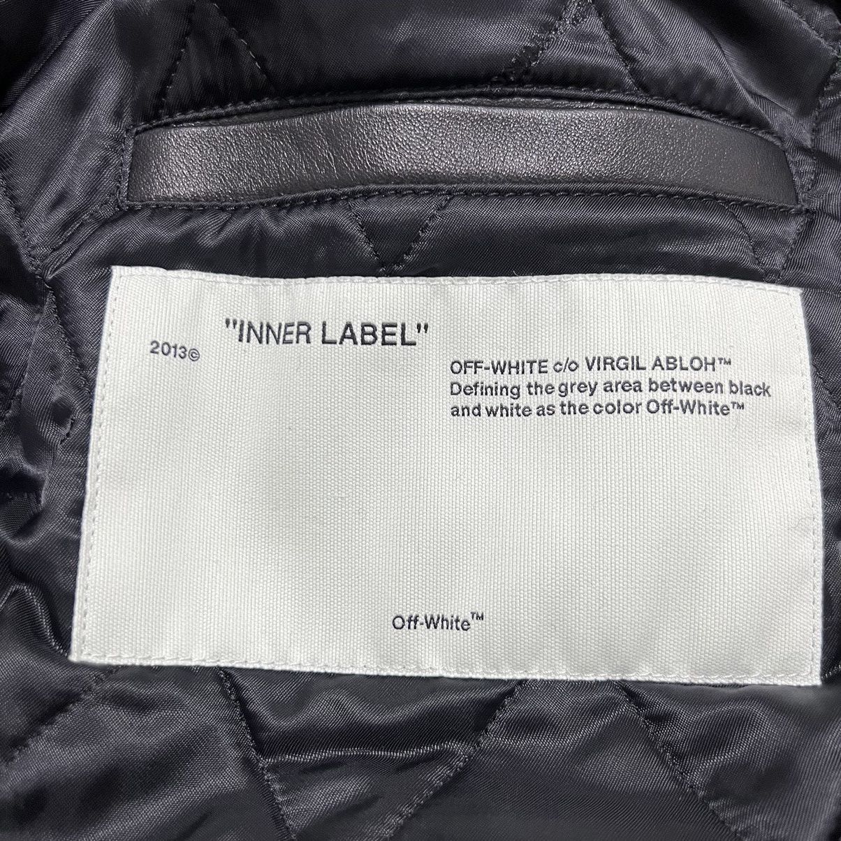 Off-White OFF-WHITE GOLDEN RATIO VARSITY BOMBER JACKET Size US M / EU 48-50 / 2 - 7 Thumbnail