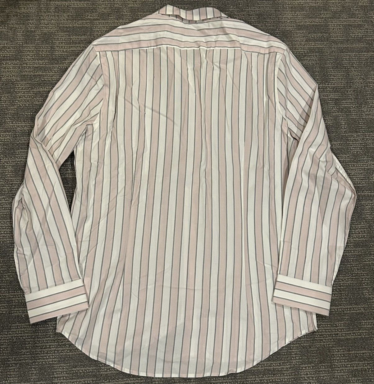 Express Express Mens Button Up- Pink and White Size US M / EU 48-50 / 2 - 2 Thumbnail