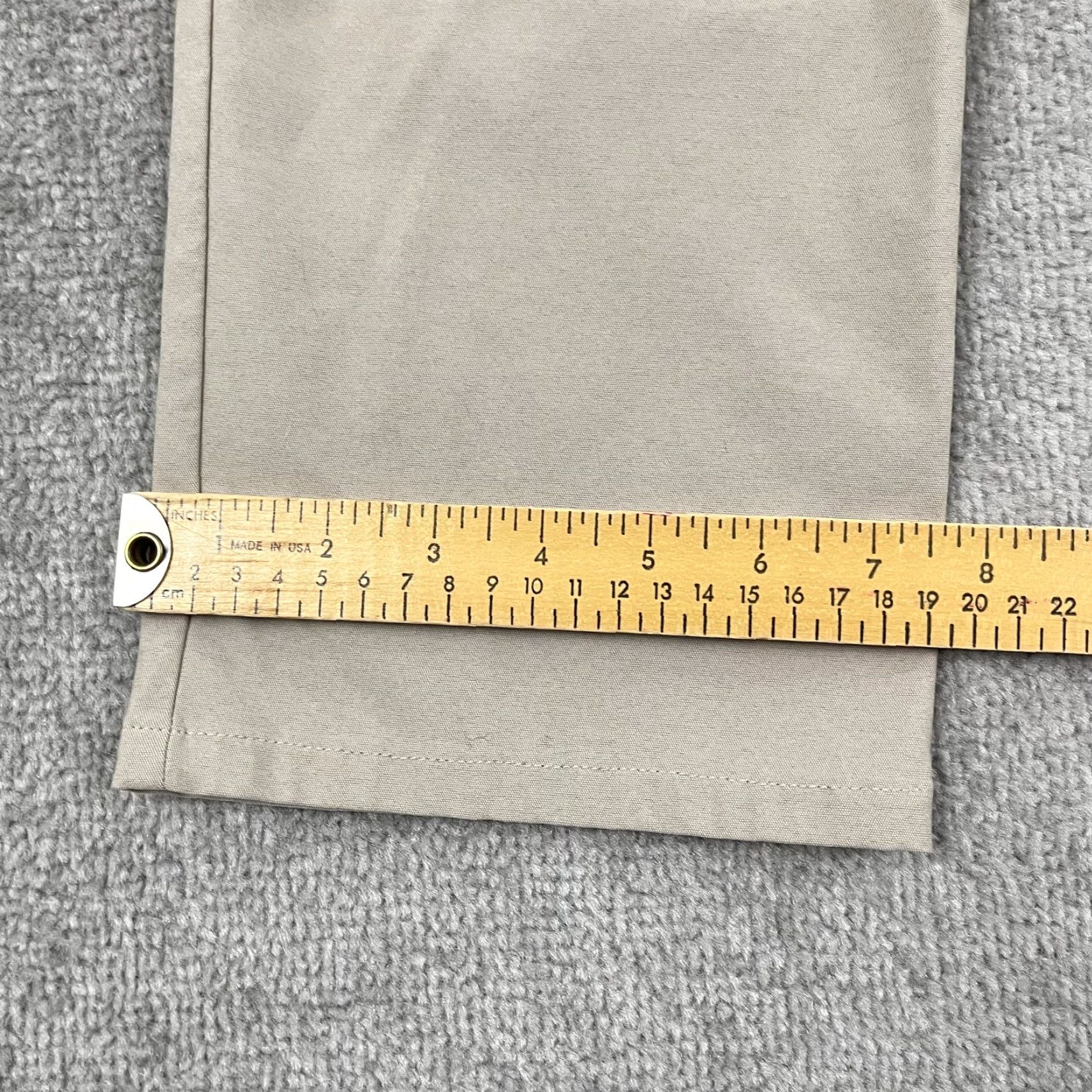 Bonobos Bonobos Chino Pants Mens 34 x 32 Slim Fit Brown Performance Travel Work Golf Size US 34 / EU 50 - 7 Thumbnail