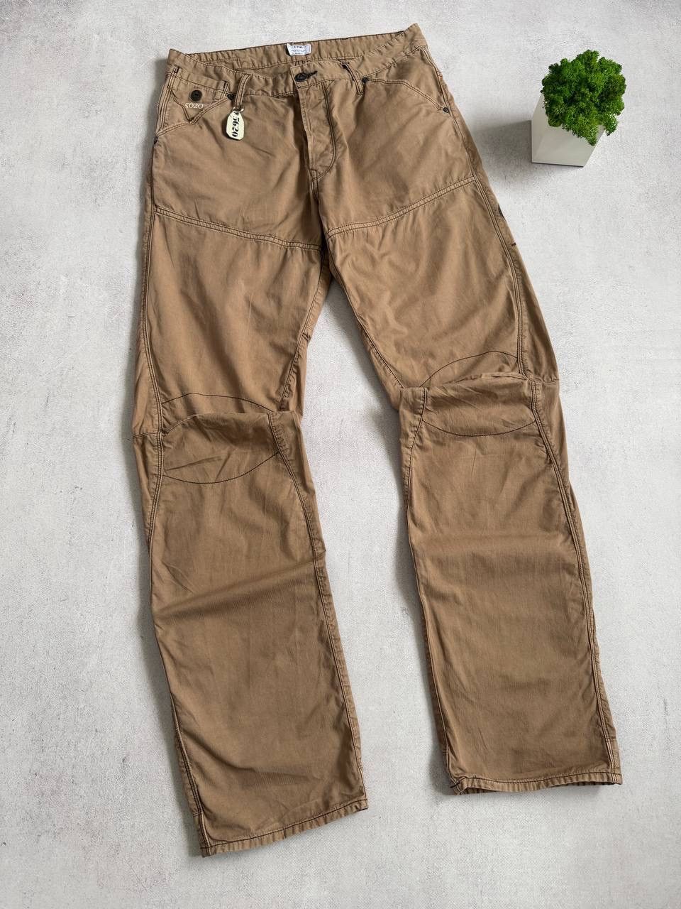 G-Star Vintage G Star Raw Pants Straight Big Logo Embroidered 96 Size US 34 / EU 50 - 8 Thumbnail