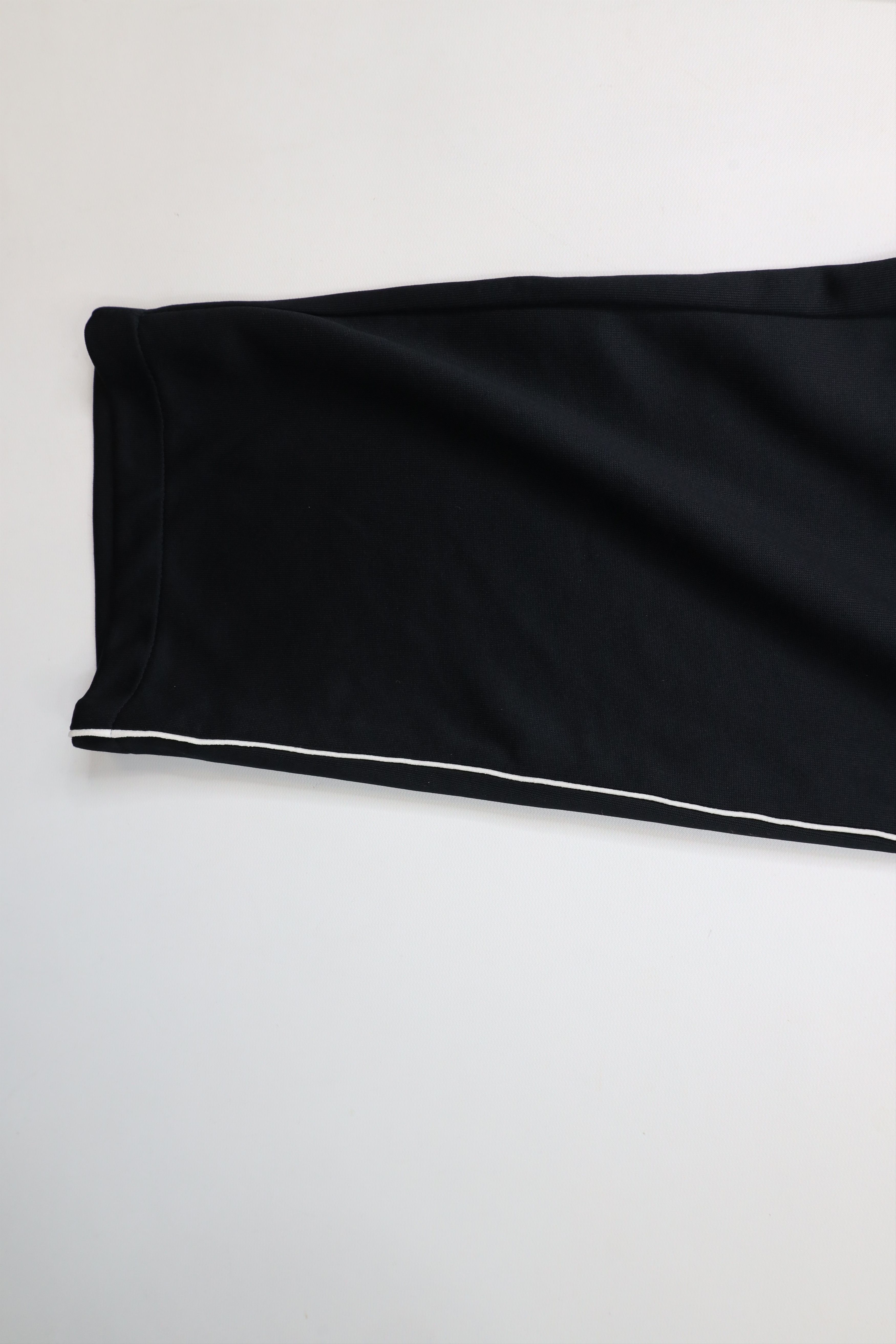 Nike × Vintage Vintage Nike Scott Mini Swoosh Wide Leg Sweatpants Black Size US 34 / EU 50 - 5 Thumbnail