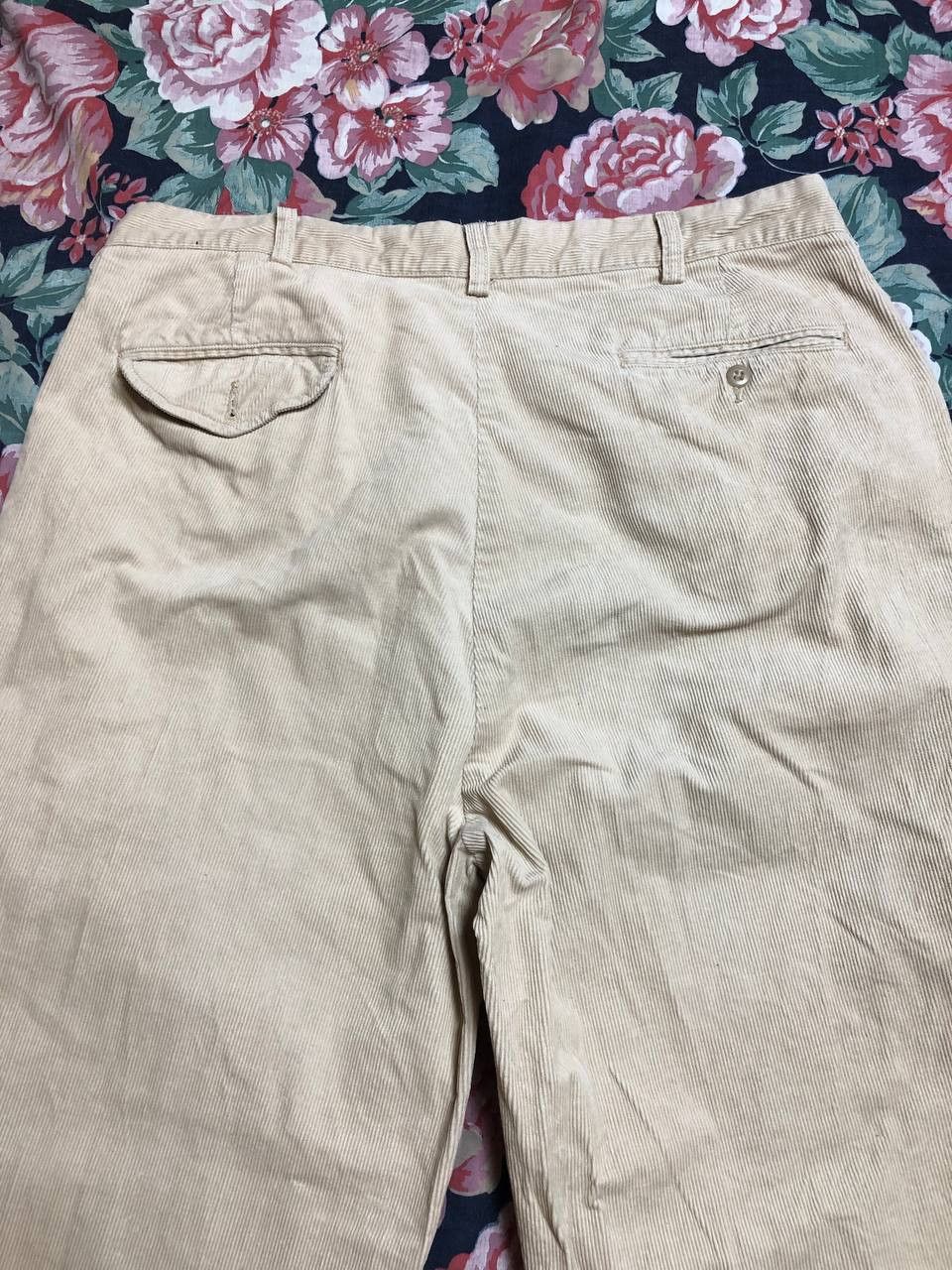 Polo Ralph Lauren Polo Ralph Lauren Corduroy Pants Straight Preppy Size US 35 - 18 Thumbnail