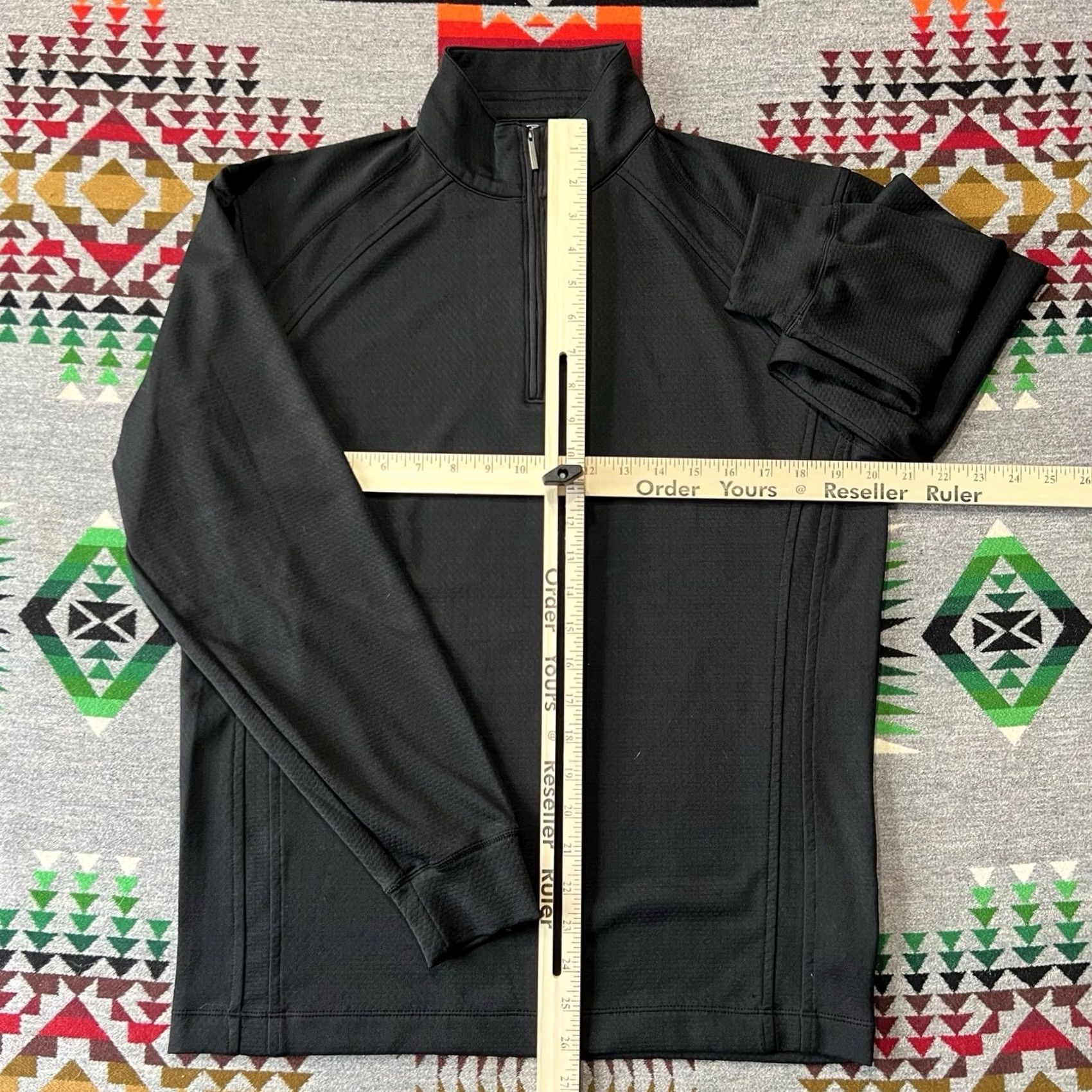 Nike Nike Dri-Fit Golf Pullover Mens Small Black 1/4 Zip Long Sleeve Stretch D1 Size US S / EU 44-46 / 1 - 3 Thumbnail