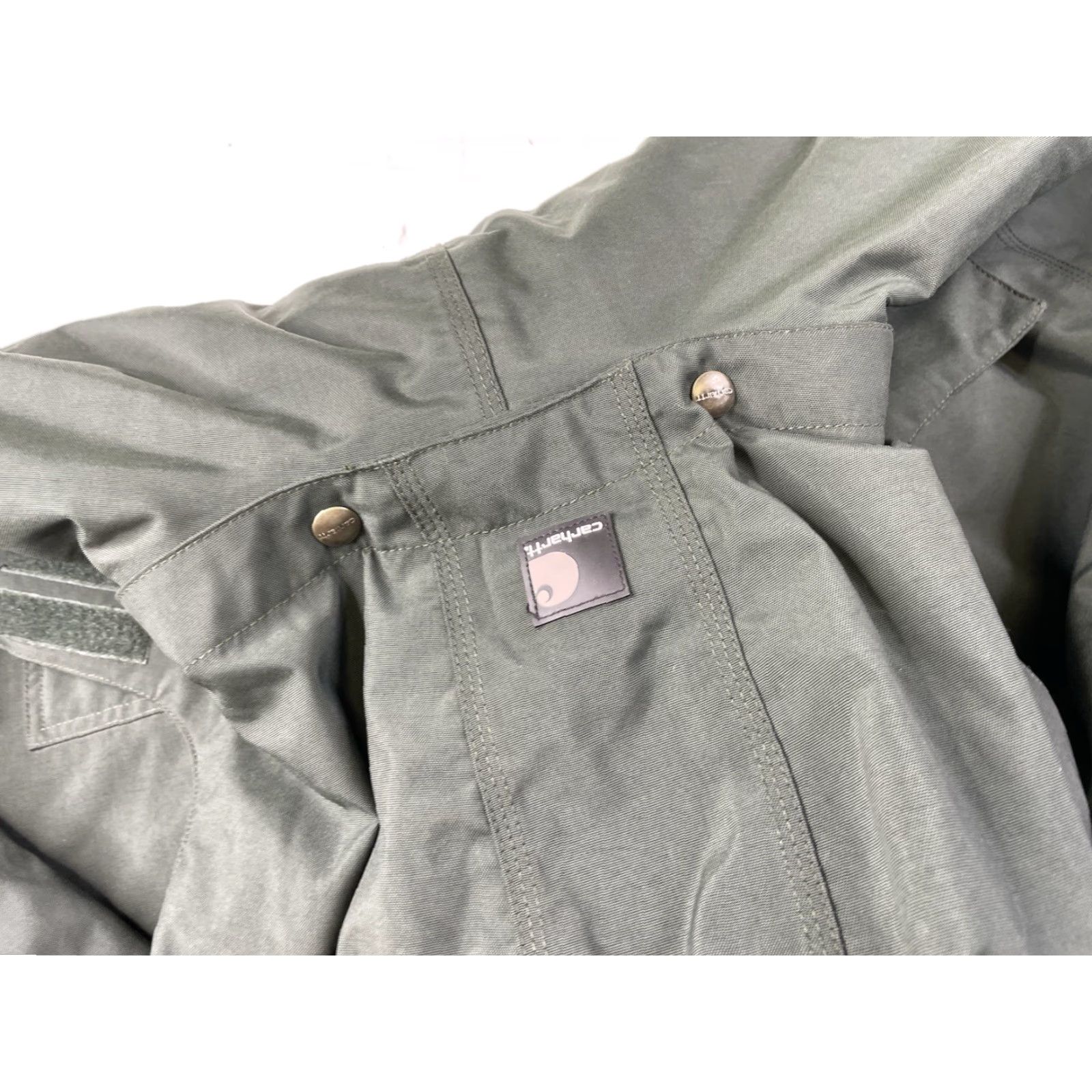 Carhartt Carhartt C72 Evergreen Rain Coat Jacket Waterproof Zip Hood Mens XL Size US XL / EU 56 / 4 - 6 Thumbnail