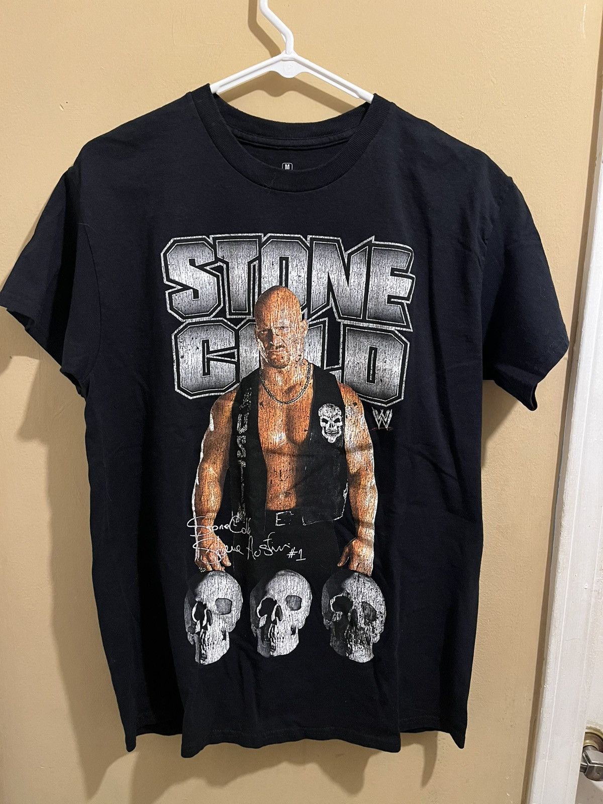 Japanese Brand WWE Stone cold t shirt Size US M / EU 48-50 / 2 - 1 Thumbnail