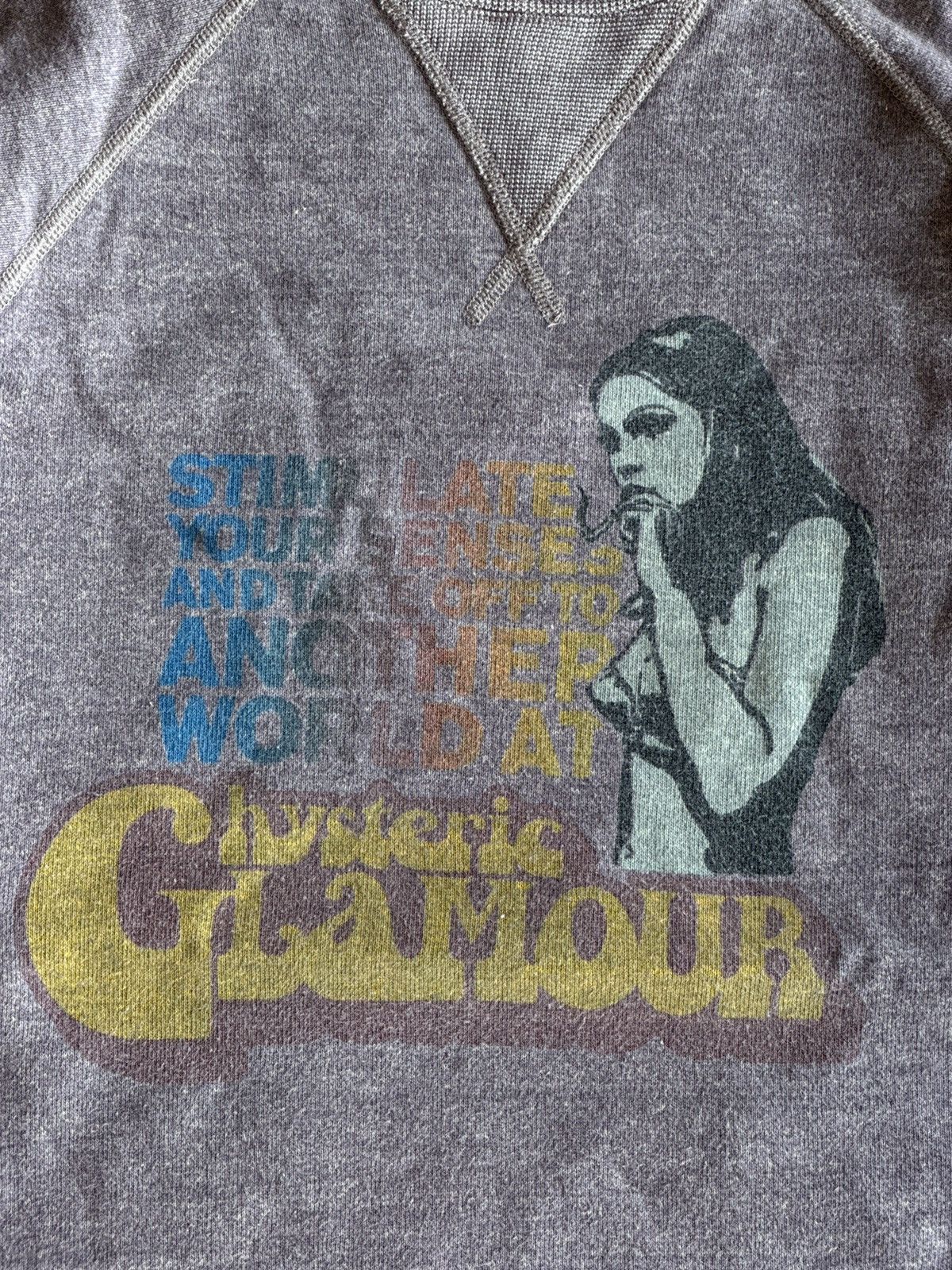 Hysteric Glamour Vintage Hysteric Glamour Nacked Crewneck Size US M / EU 48-50 / 2 - 3 Thumbnail