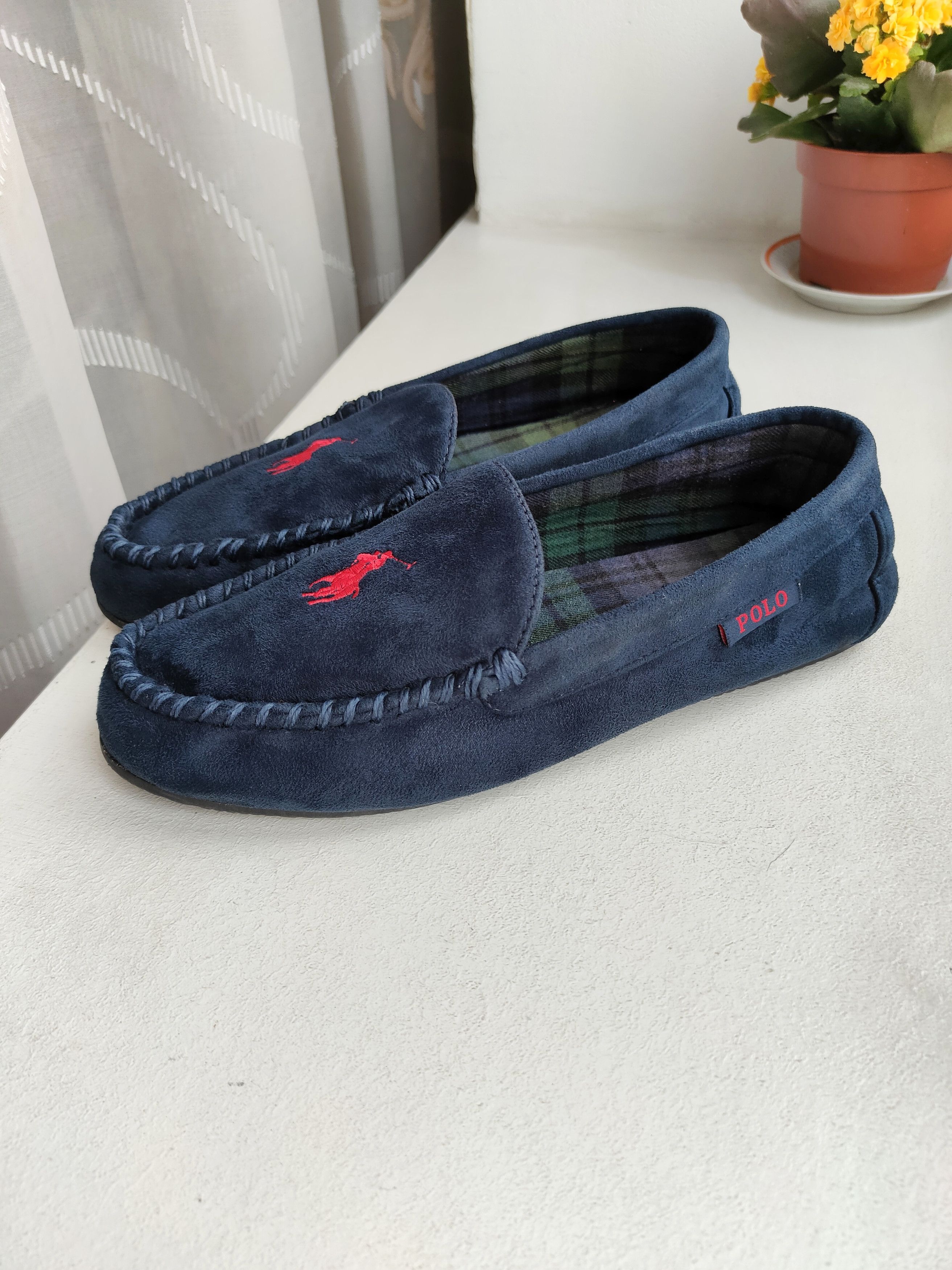 Polo Ralph Lauren Polo Ralph Lauren Moccasins Slippers Men's Shoes Polo RL Size US 8 / EU 41 - 2 Thumbnail