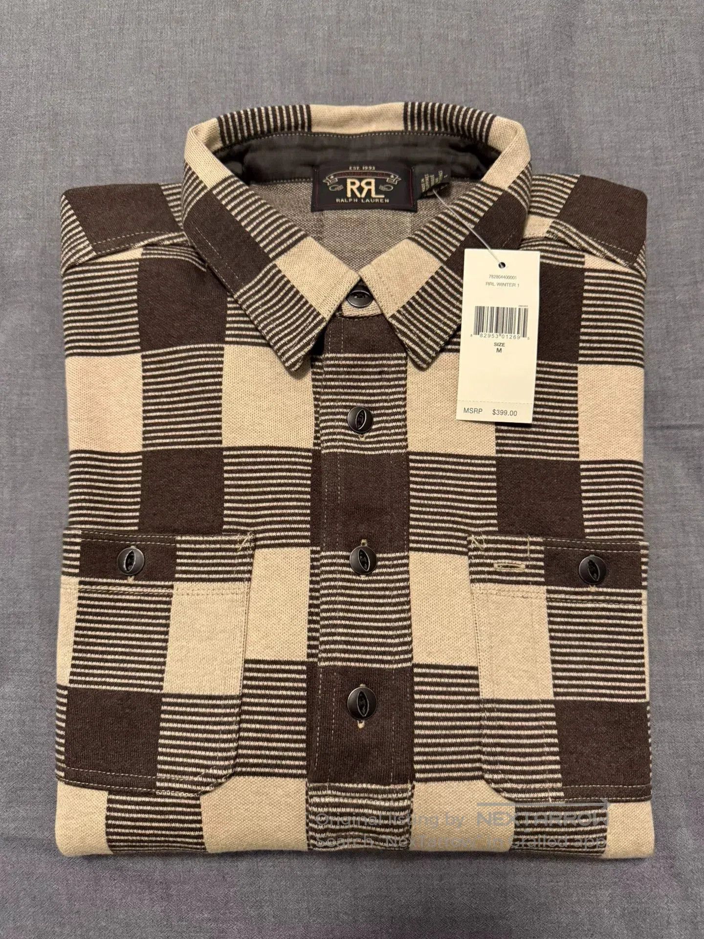 RRL Ralph Lauren RRL Double RL Wool Plaid Half. Size US M / EU 48-50 / 2 - 6 Thumbnail