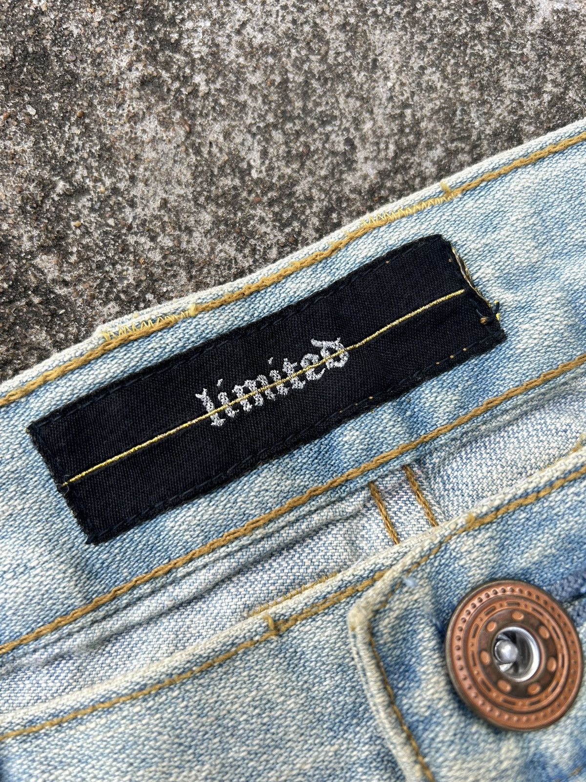 Japanese Brand Limited japanese flared jeans dragon archive Ifsix lgb style Size US 30 / EU 46 - 8 Thumbnail